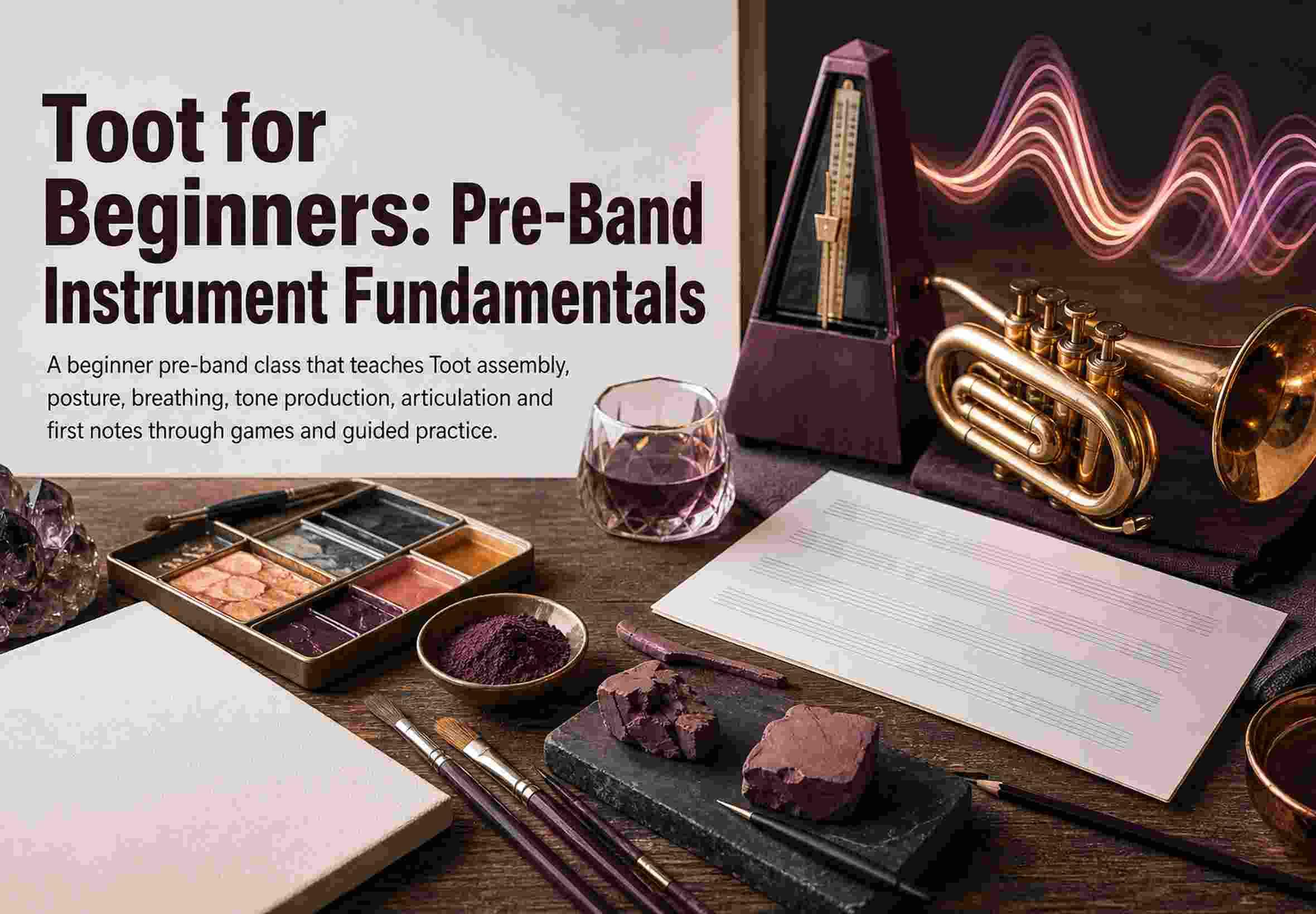Toot for Beginners: Pre-Band Instrument Fundamentals