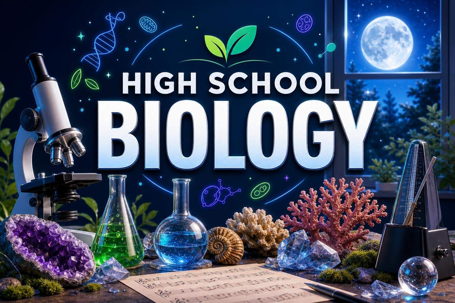 High School Biology — Year-Long Life Science