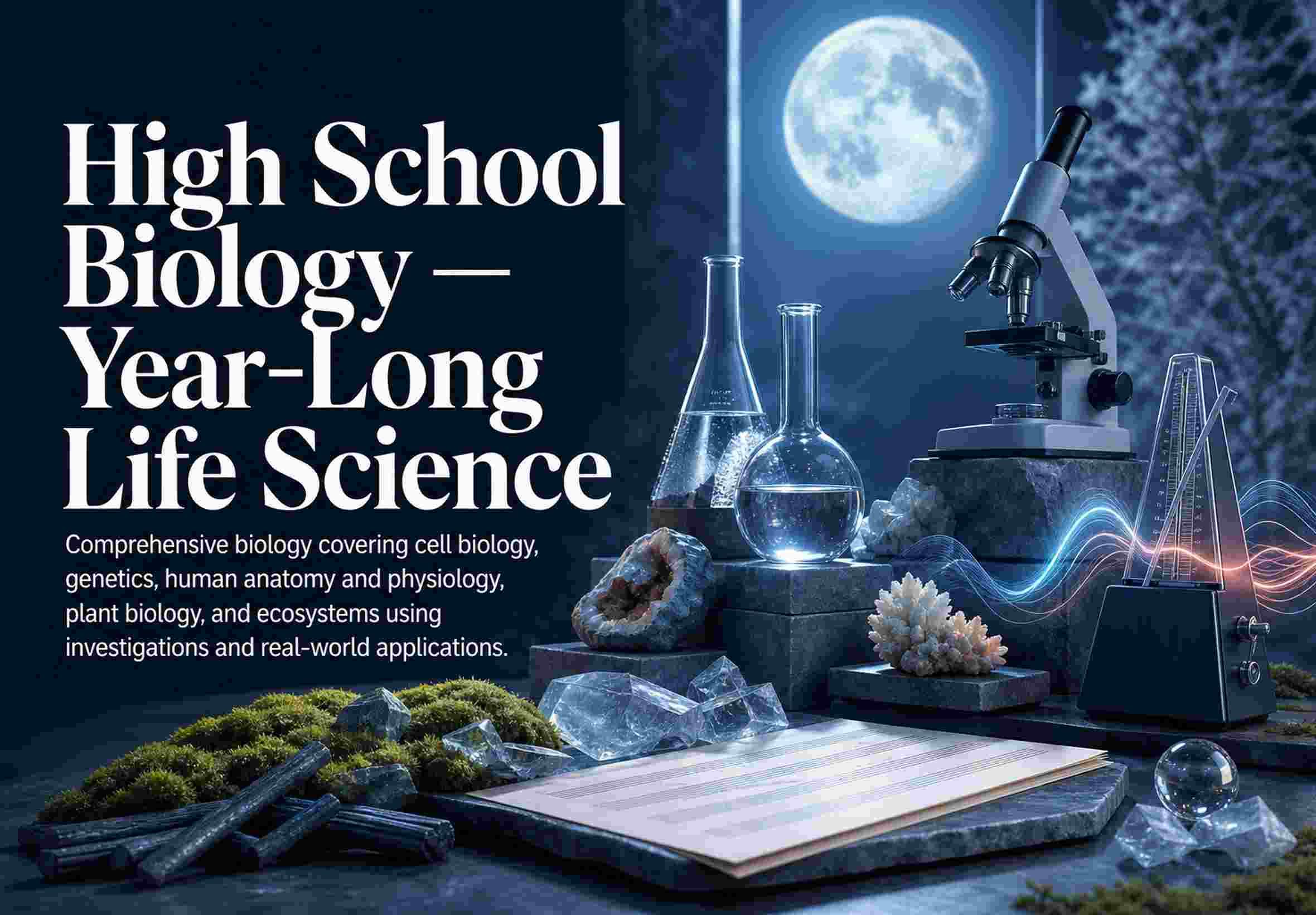 High School Biology — Year-Long Life Science