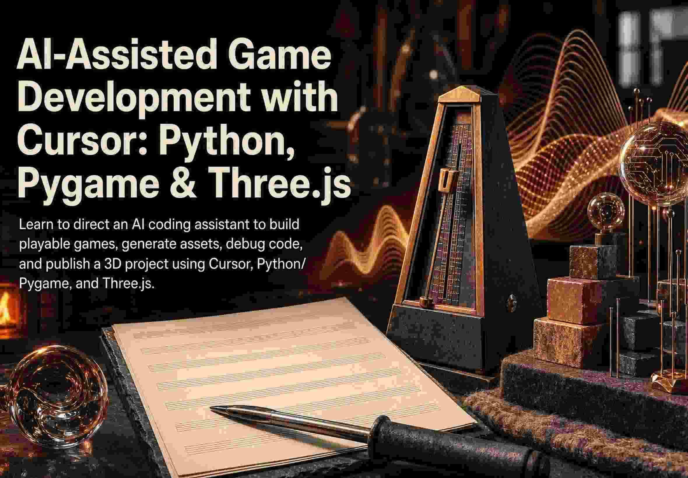 AI-Assisted Game Development with Cursor: Python, Pygame & Three.js
