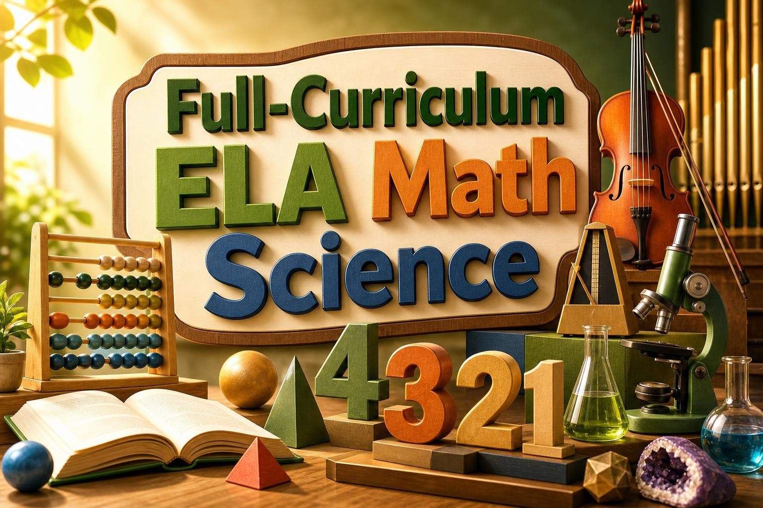 4th Grade Full-Curriculum: ELA, Math, Science & Social Studies