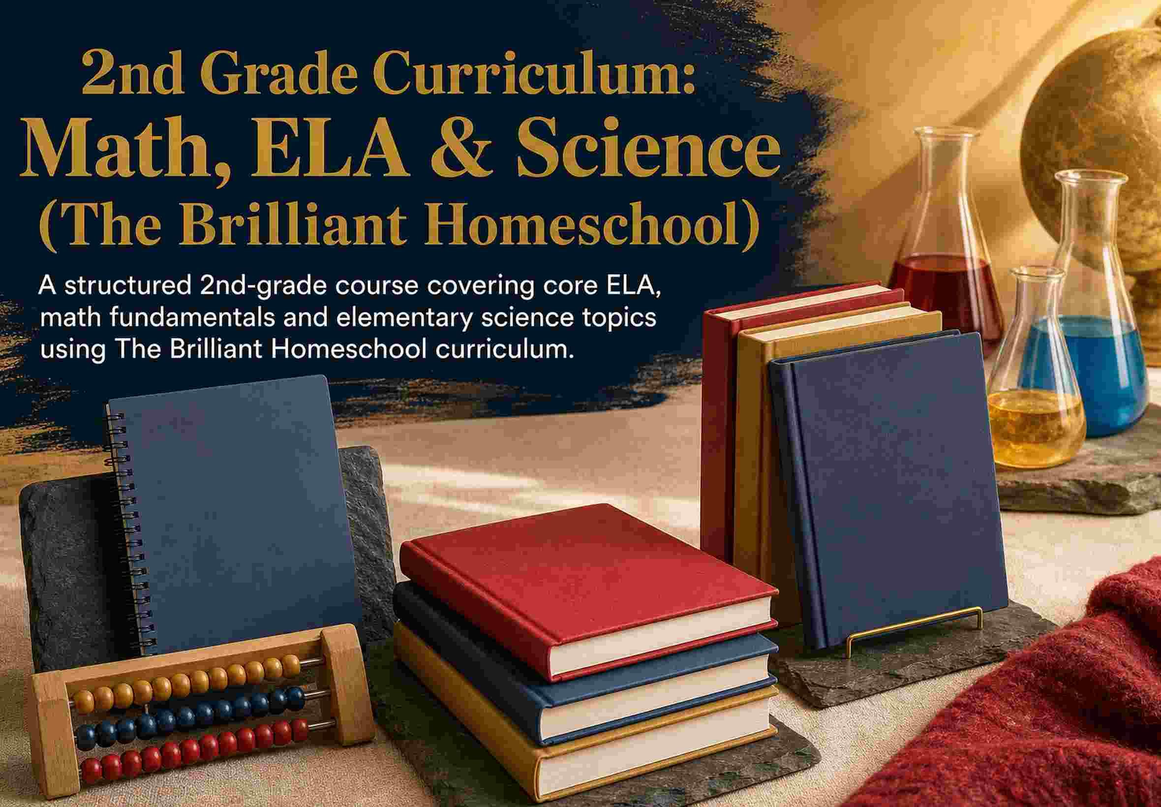 2nd Grade Curriculum: Math, ELA & Science (The Brilliant Homeschool)