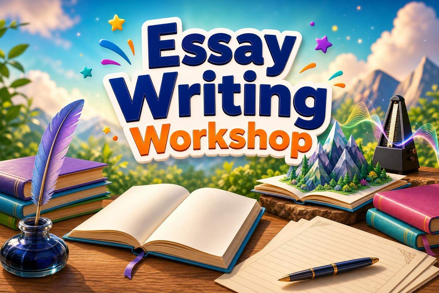 12-Essay Writing Workshop: Academic and Test Prep