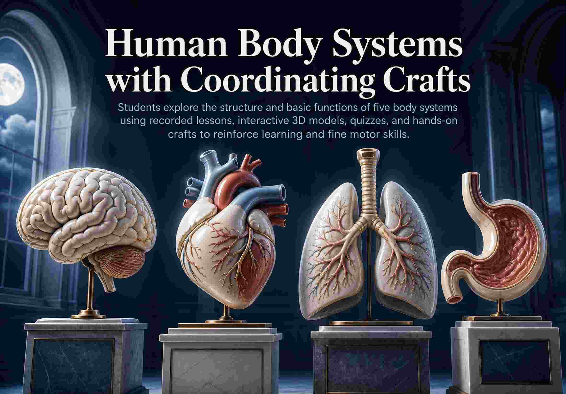 Human Body Systems with Coordinating Crafts