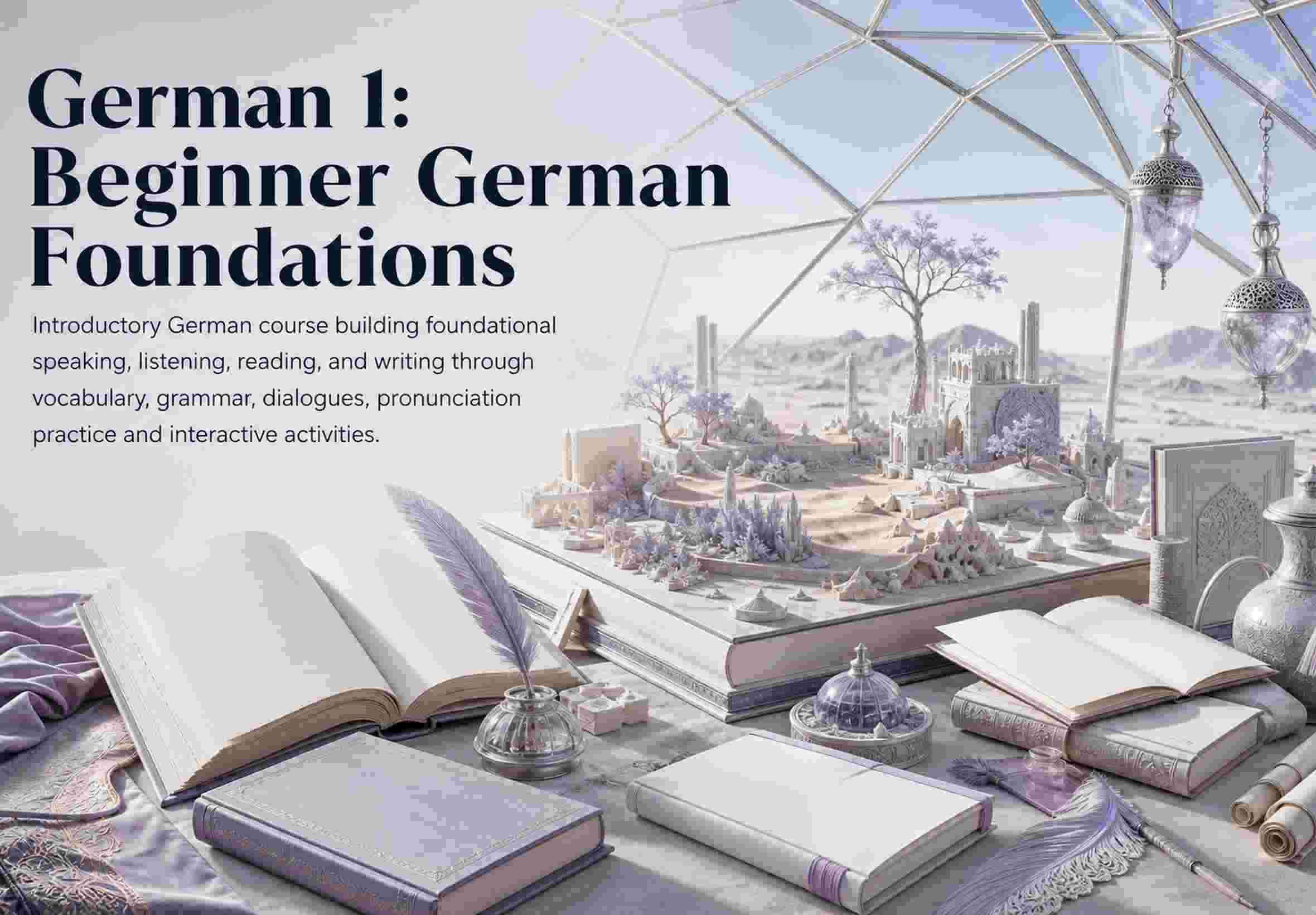 German 1: Beginner German Foundations