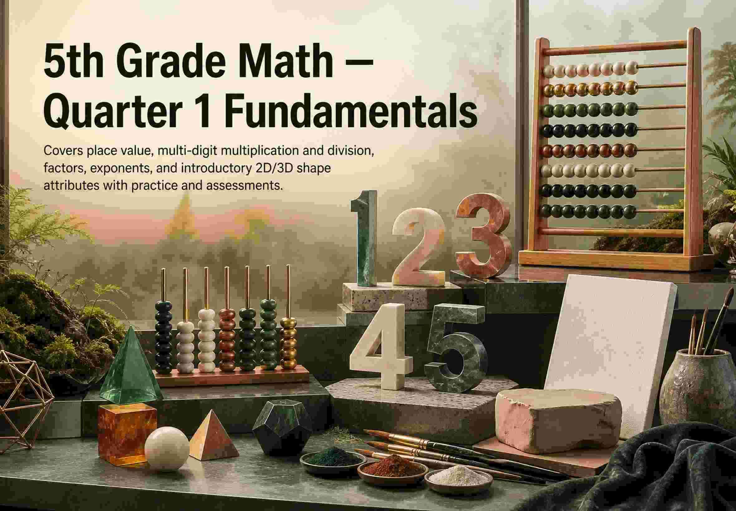 5th Grade Math — Quarter 1 Fundamentals