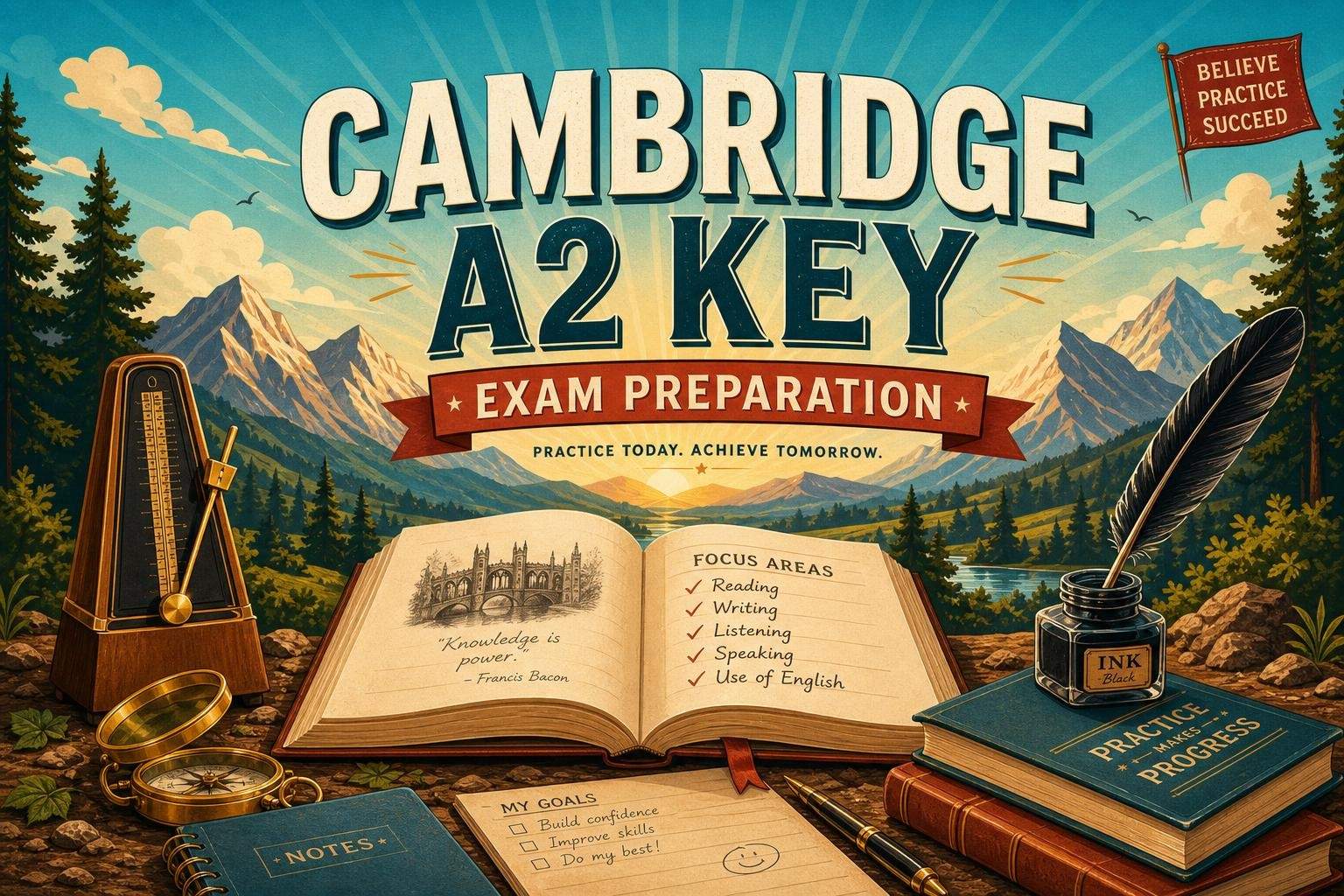 Cambridge A2 Key (KET) Exam Preparation