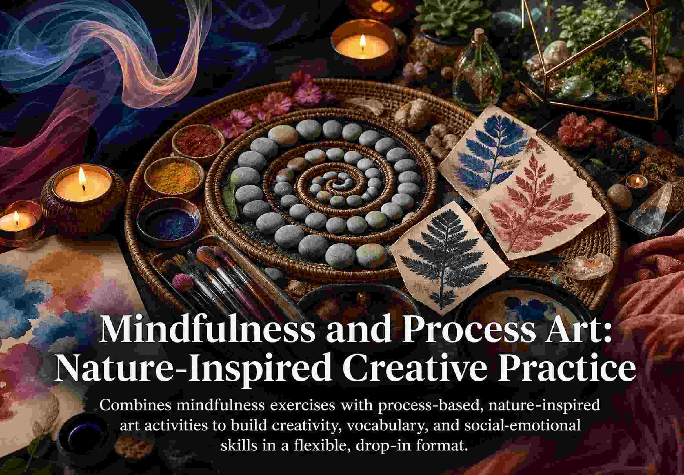 Mindfulness and Process Art: Nature-Inspired Creative Practice