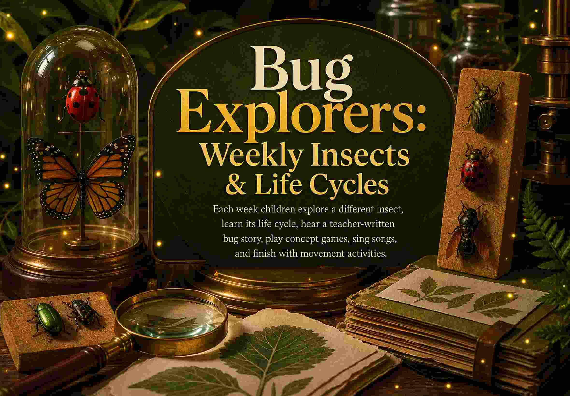 Bug Explorers: Weekly Insects & Life Cycles