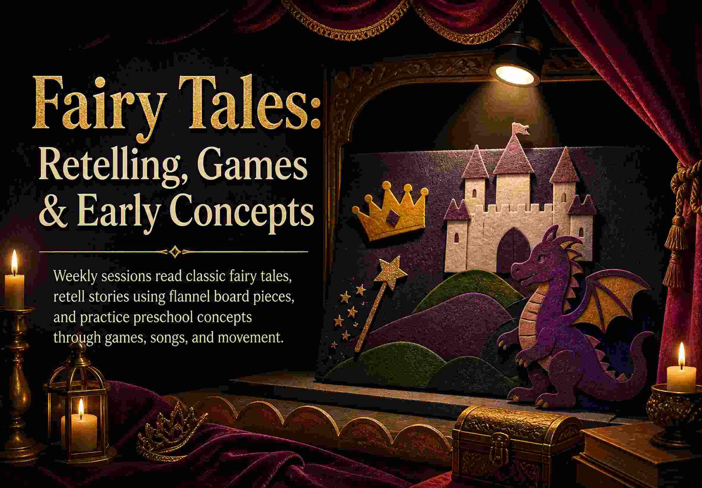 Fairy Tales: Retelling, Games & Early Concepts