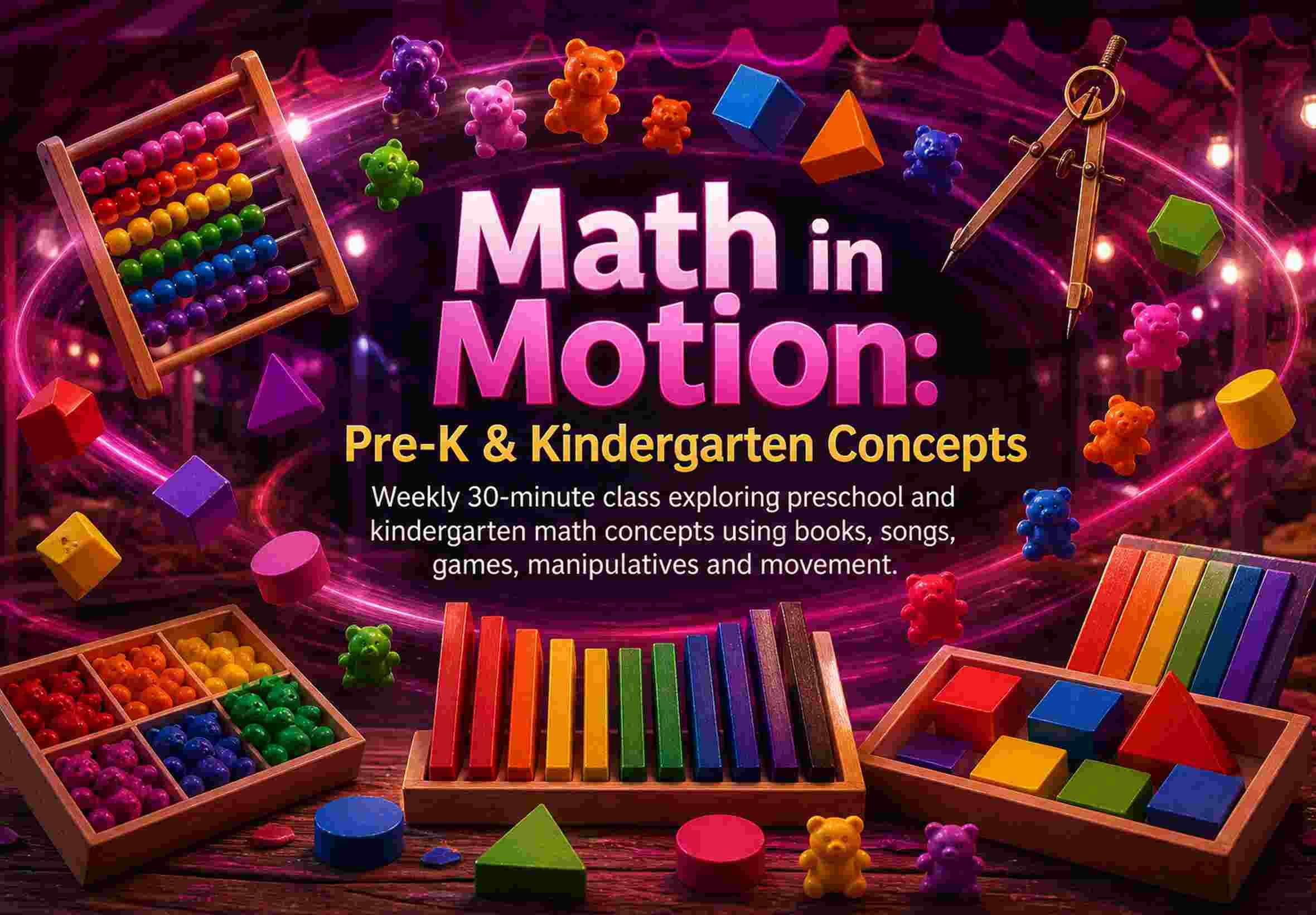 Math in Motion: Pre‑K & Kindergarten Concepts