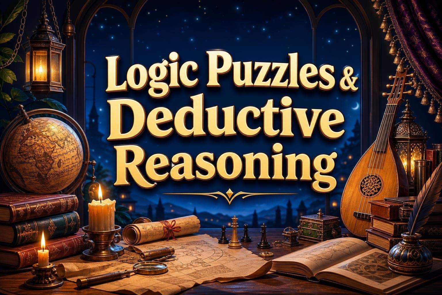 Logic Puzzles & Deductive Reasoning: Create and Solve Logic Grids