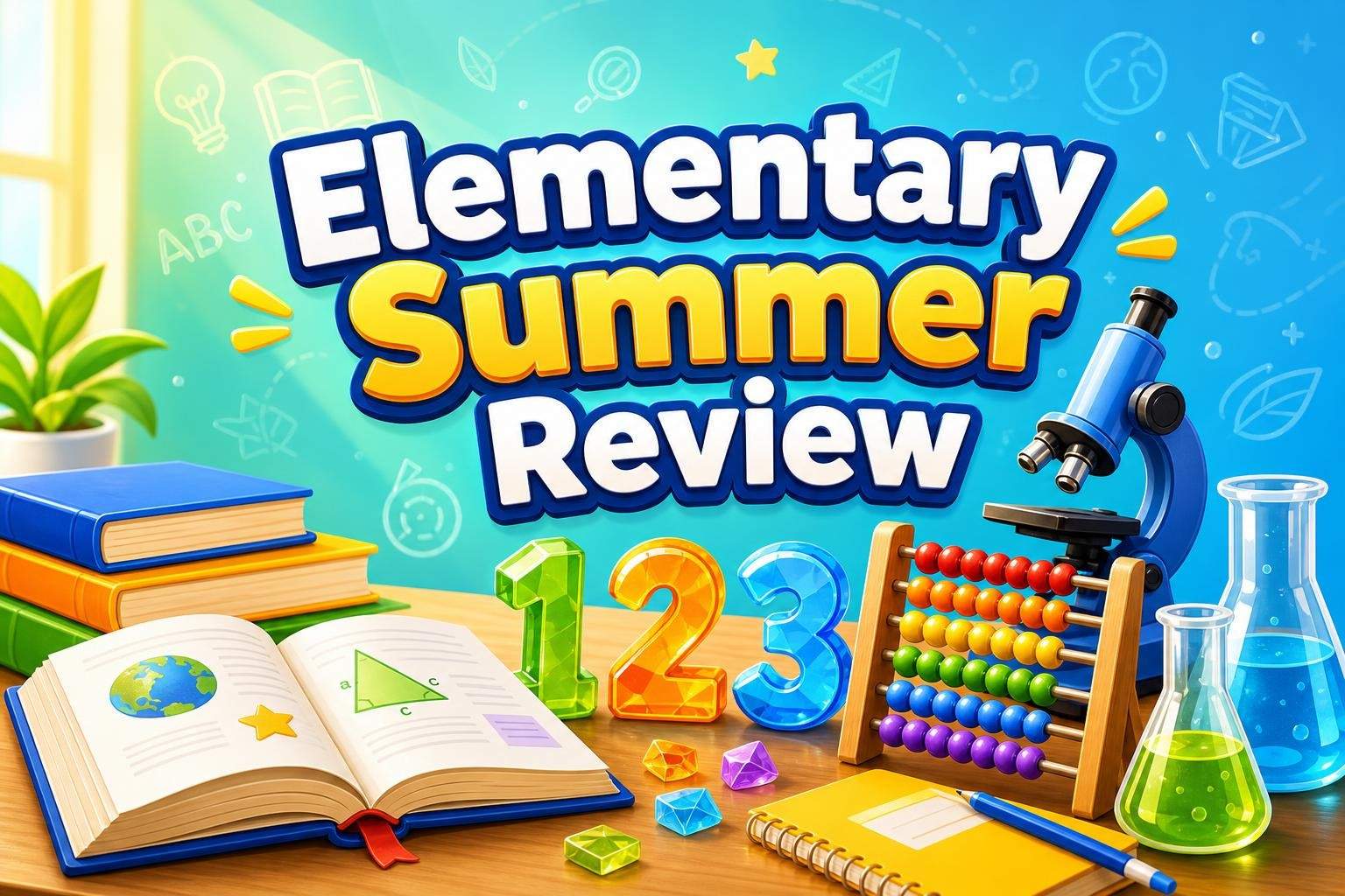 Elementary Summer Review: Reading, Math, Science, and History