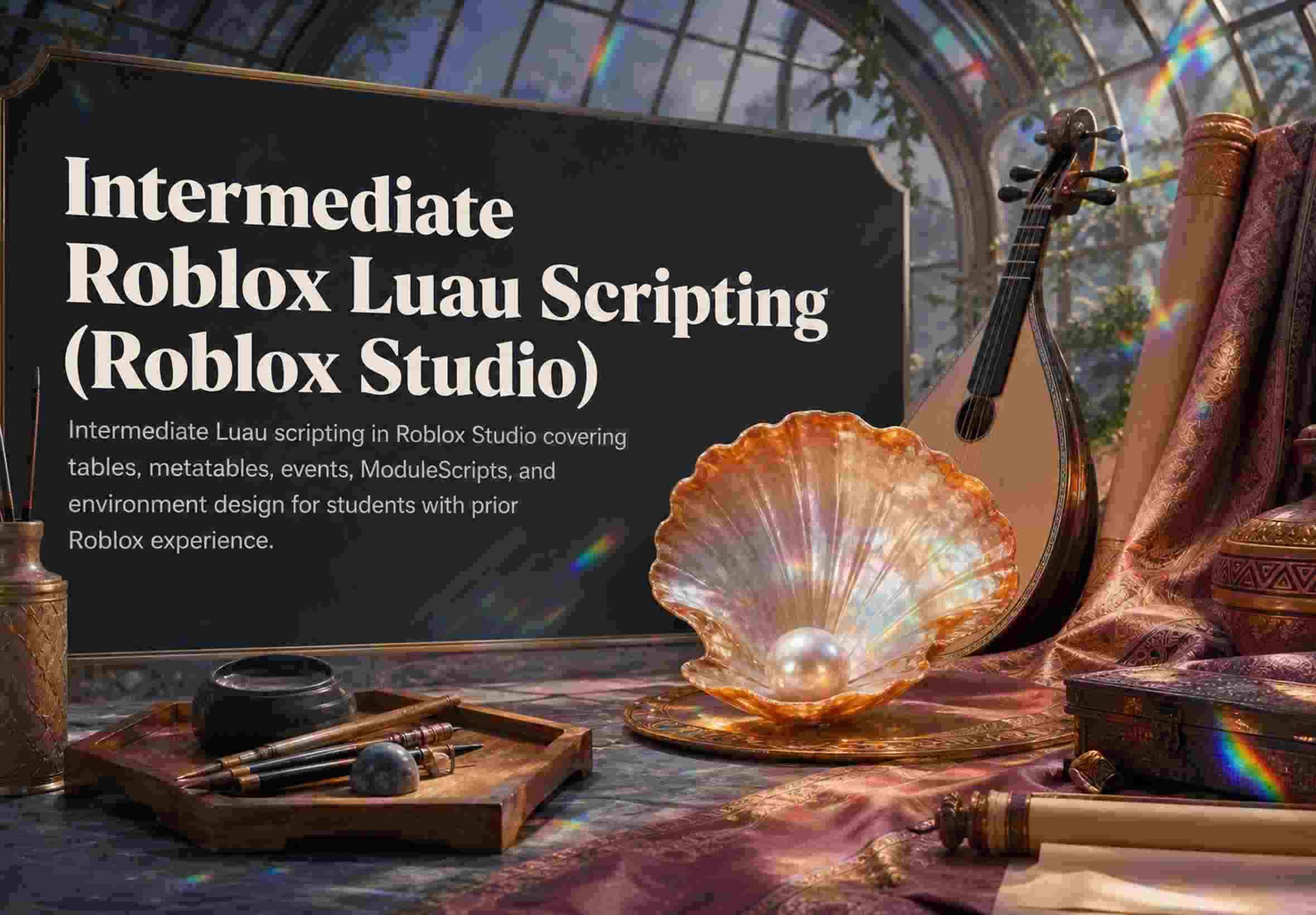 Intermediate Roblox Luau Scripting (Roblox Studio)