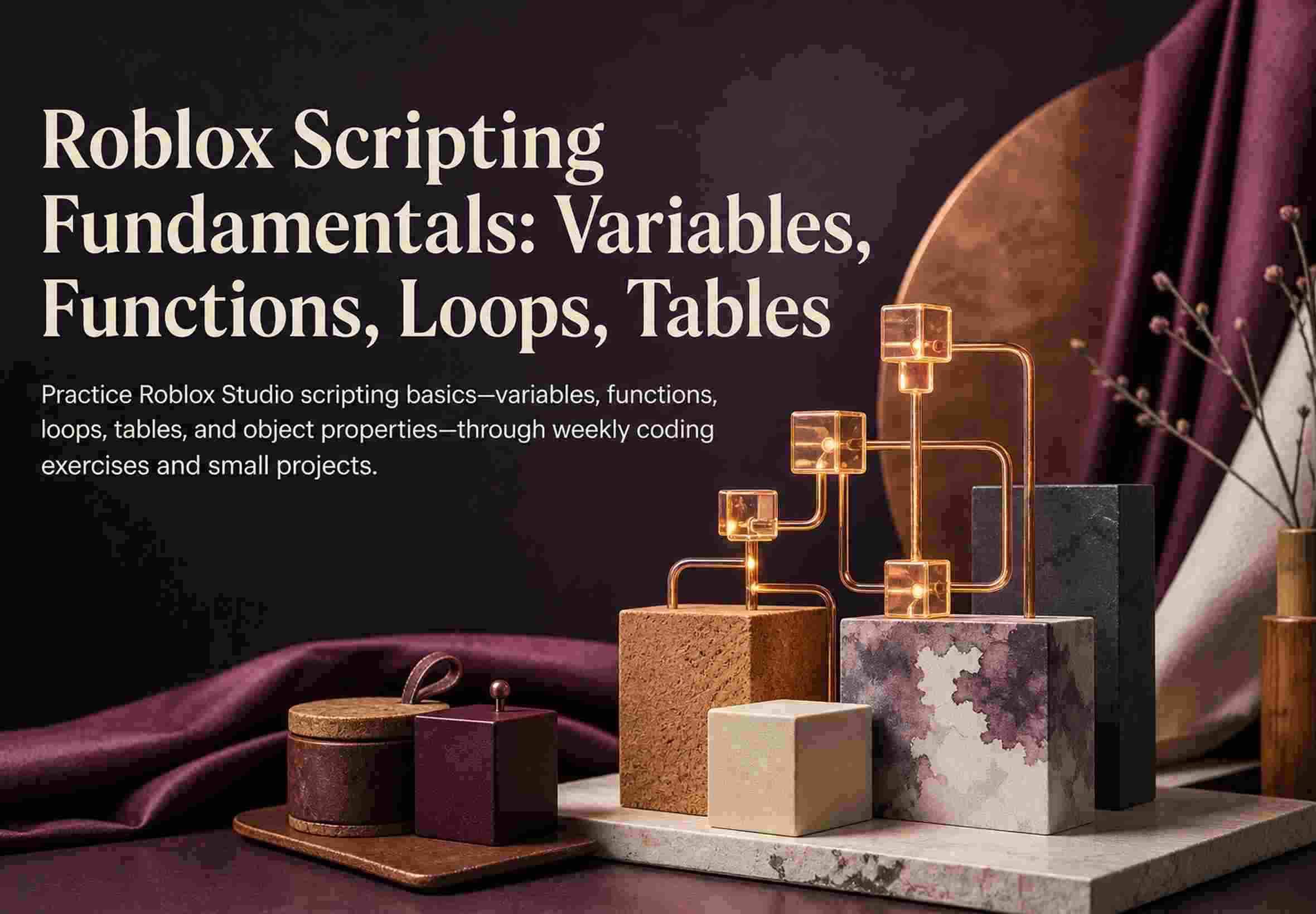 Roblox Scripting Fundamentals: Variables, Functions, Loops, Tables