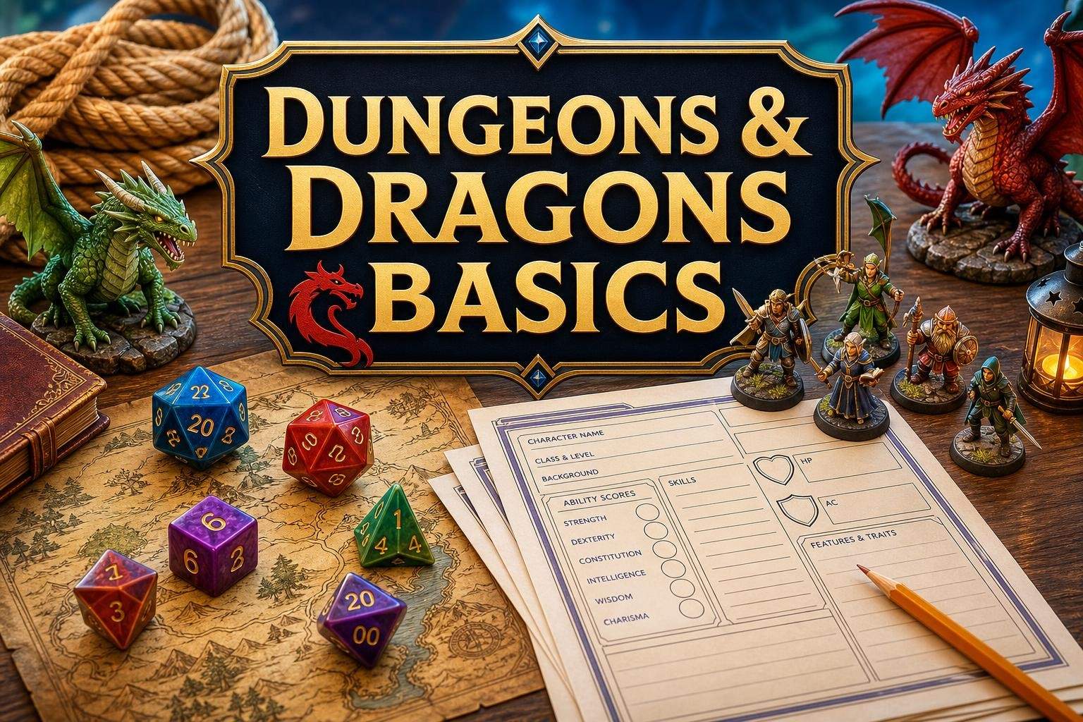 Dungeons & Dragons Basics: Character Creation and Play