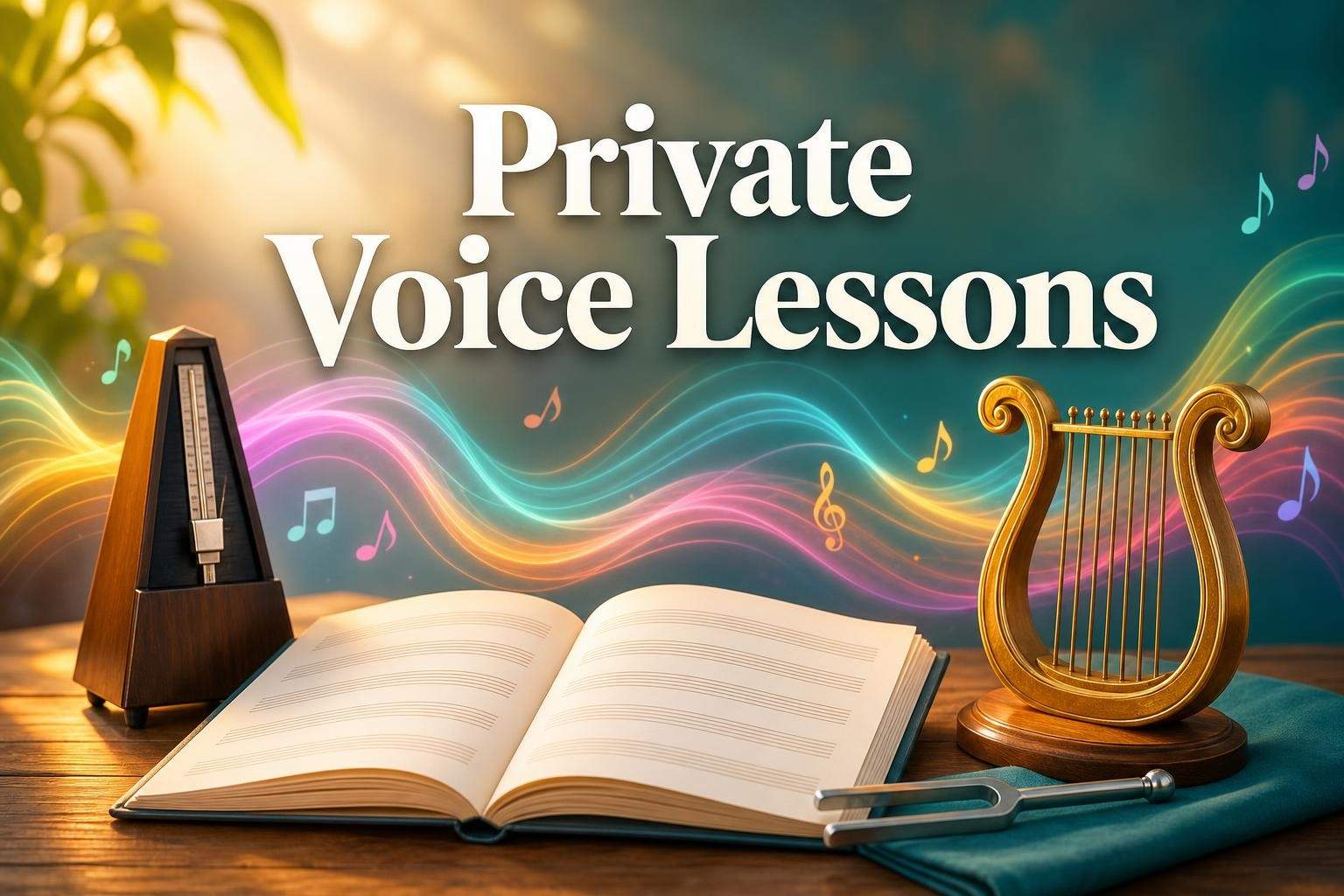 One-on-One Private Voice Lessons