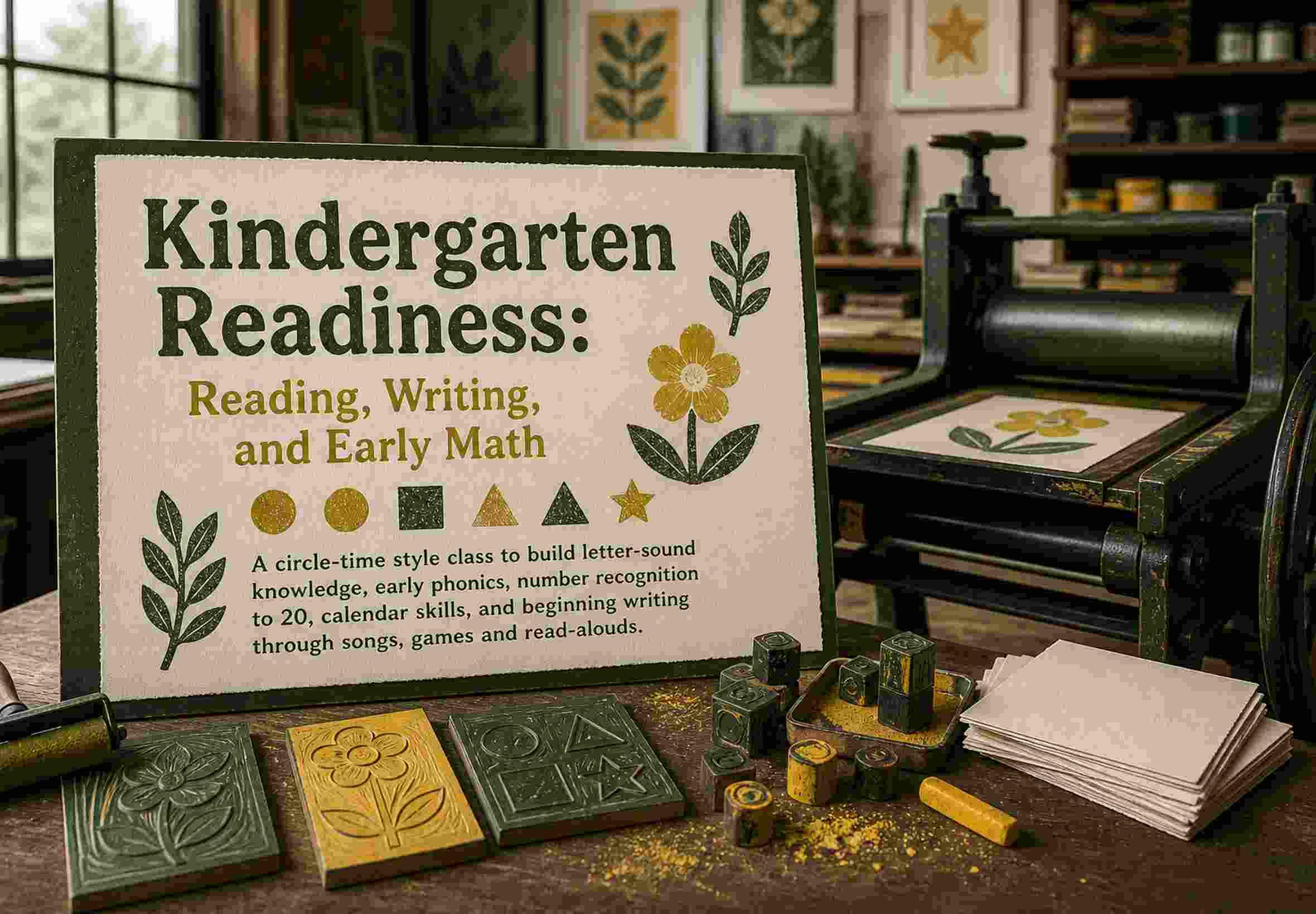 Kindergarten Readiness: Reading, Writing, and Early Math