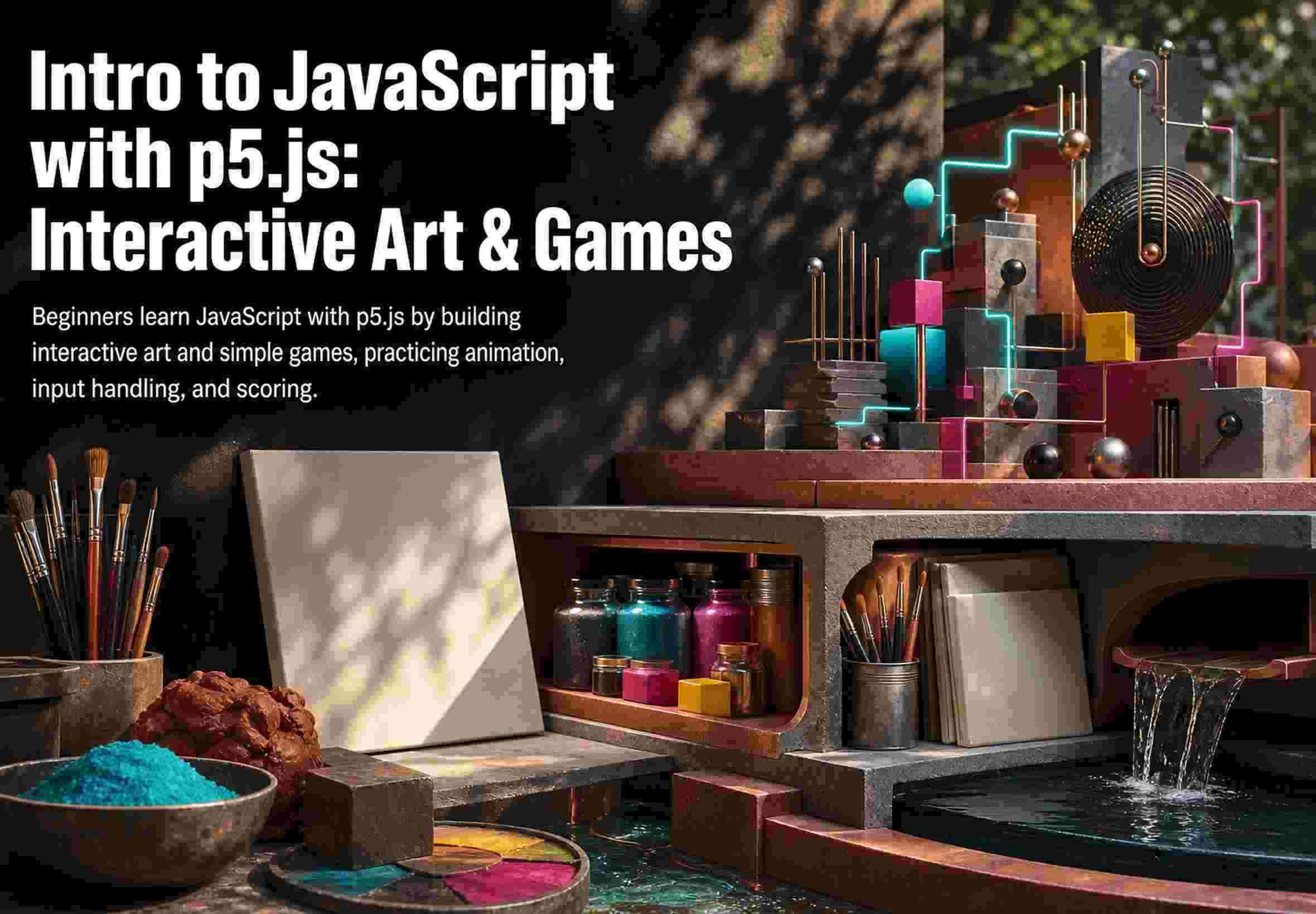 Intro to JavaScript with p5.js: Interactive Art & Games