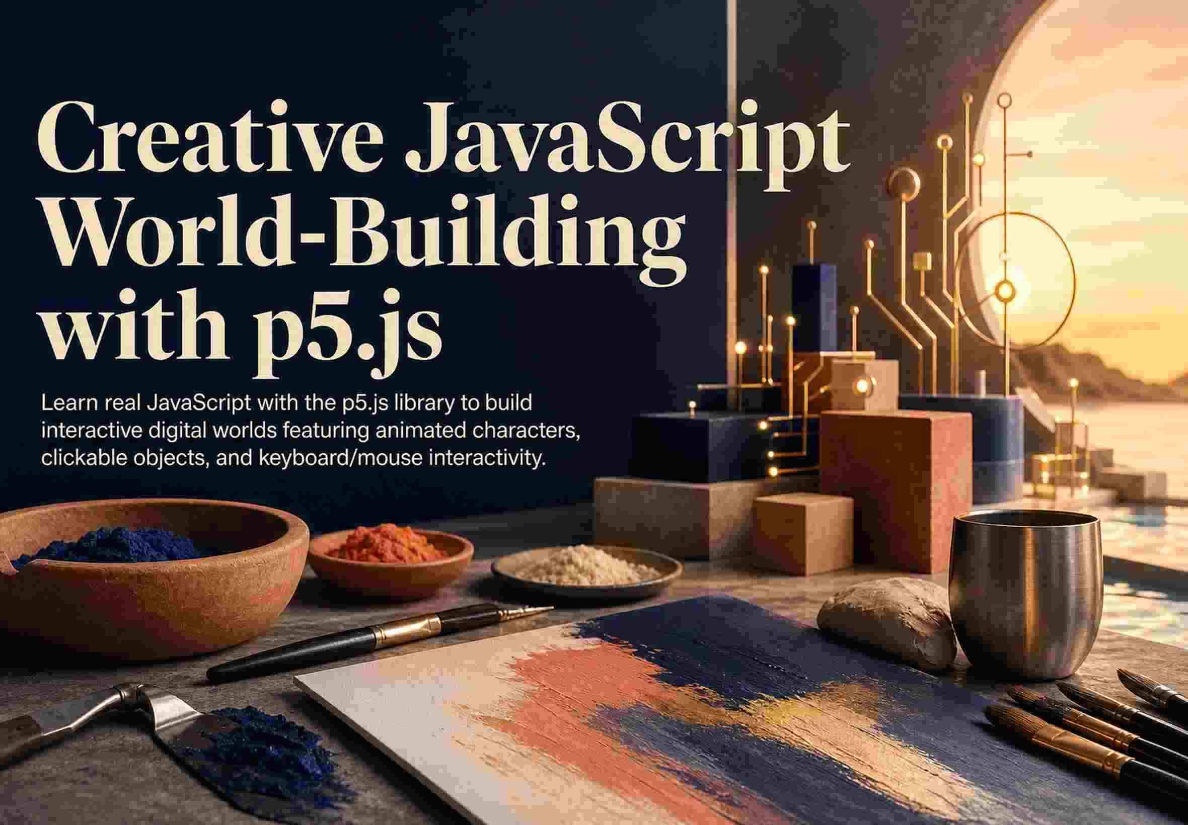 Creative JavaScript World-Building with p5.js