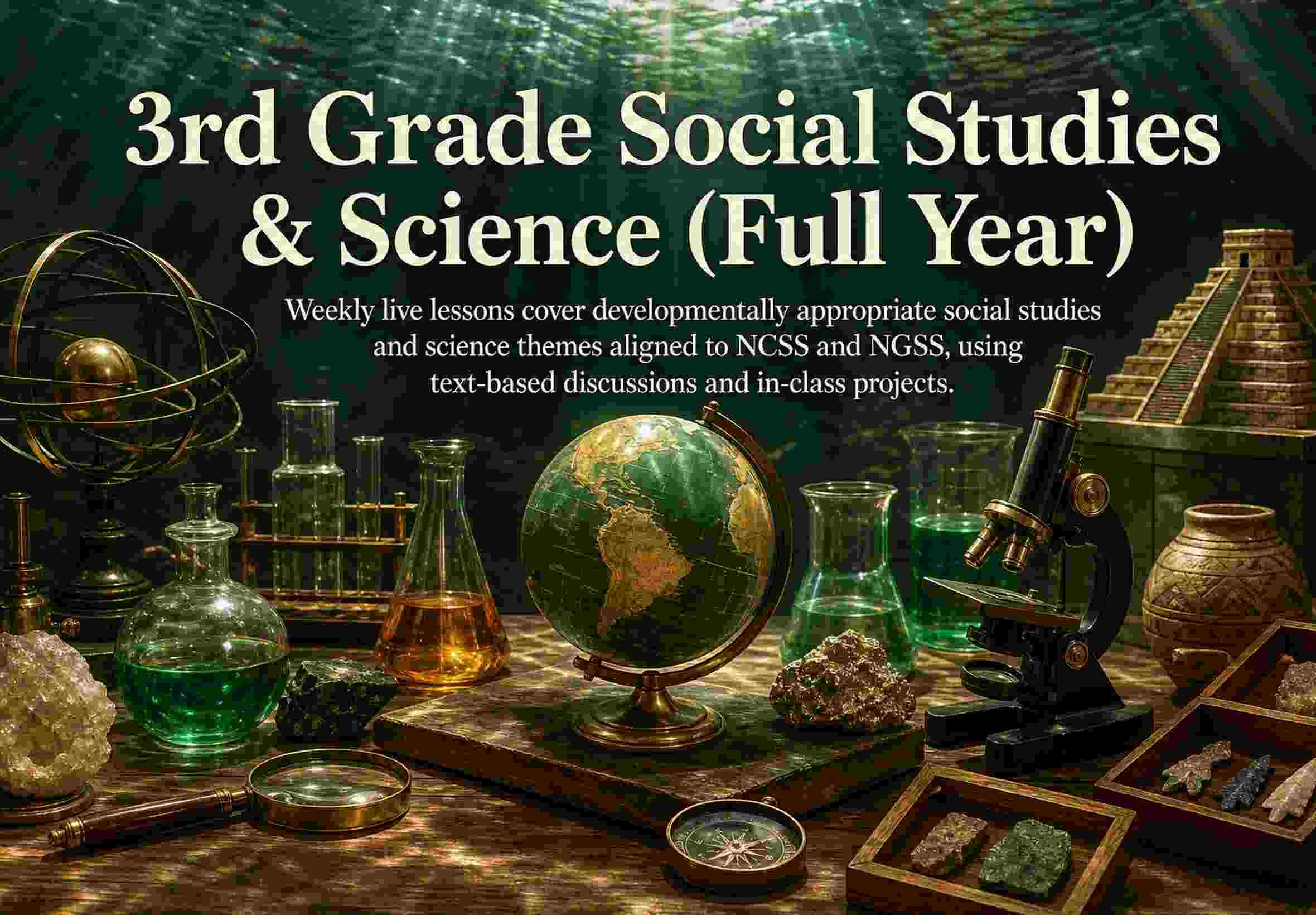 3rd Grade Social Studies & Science (Full Year)