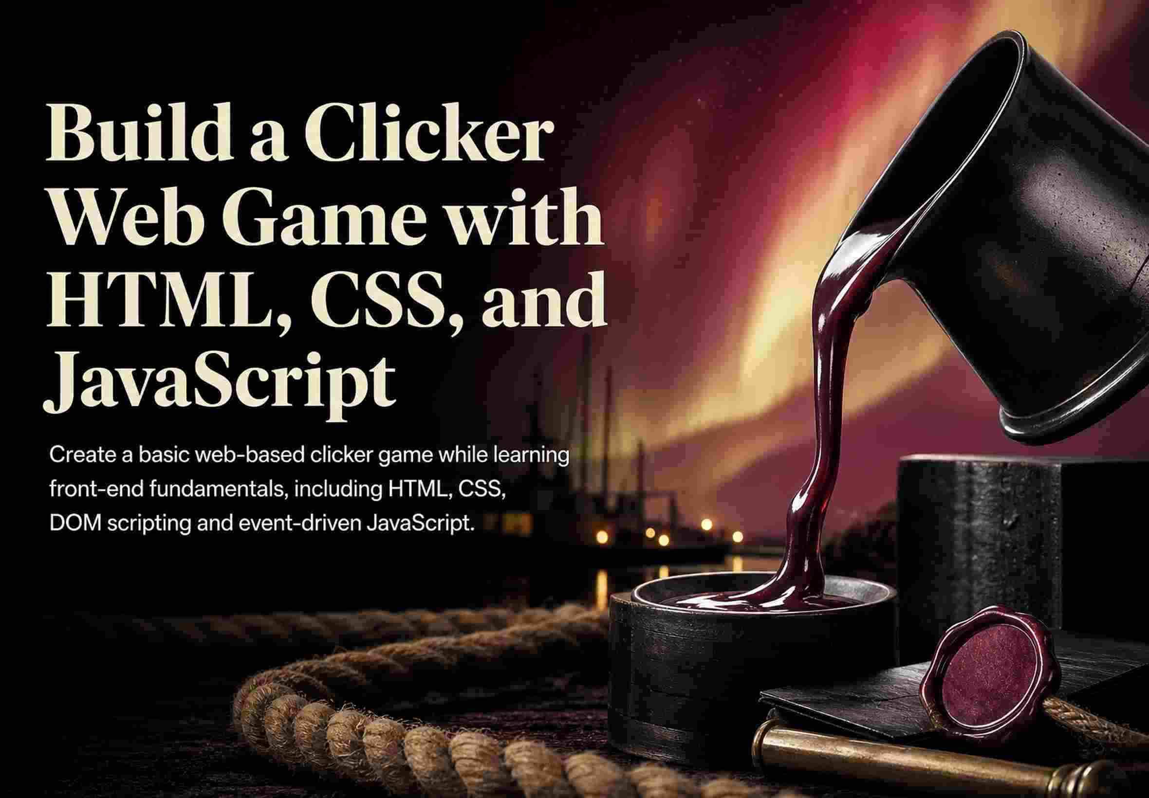 Build a Clicker Web Game with HTML, CSS, and JavaScript