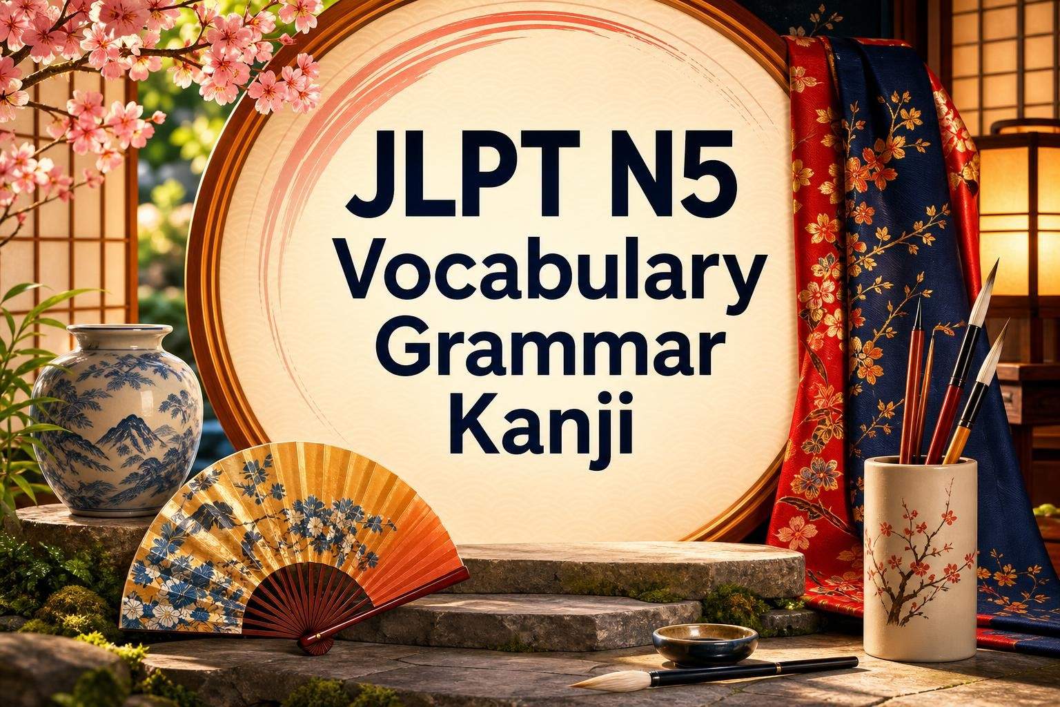 Japanese Semester 3 — JLPT N5 Vocabulary, Grammar & Kanji
