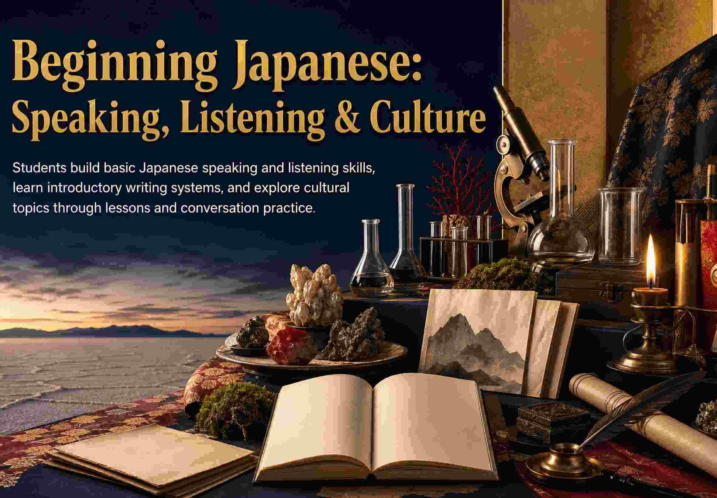 Beginning Japanese: Speaking, Listening & Culture