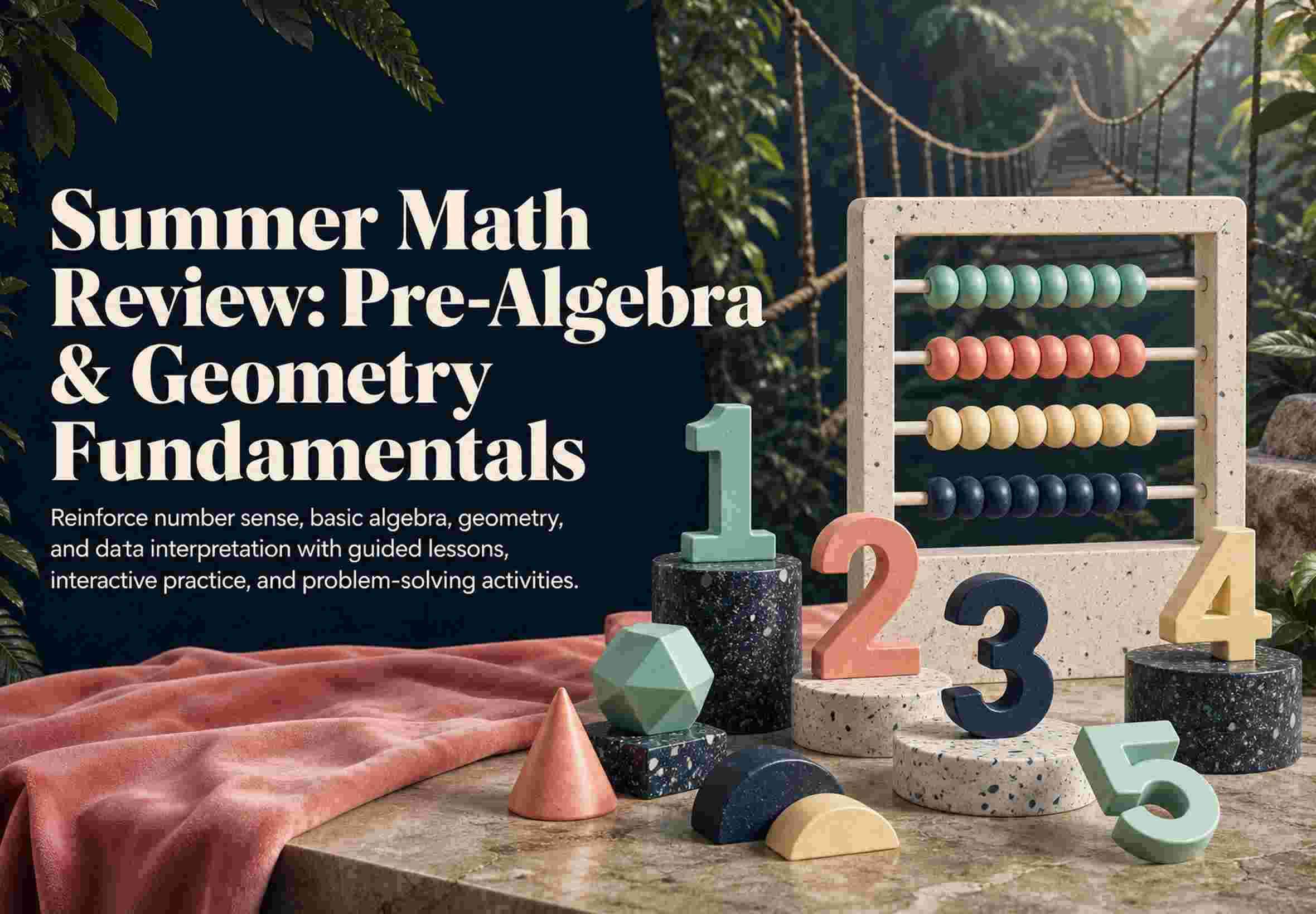 Summer Math Review: Pre-Algebra & Geometry Fundamentals