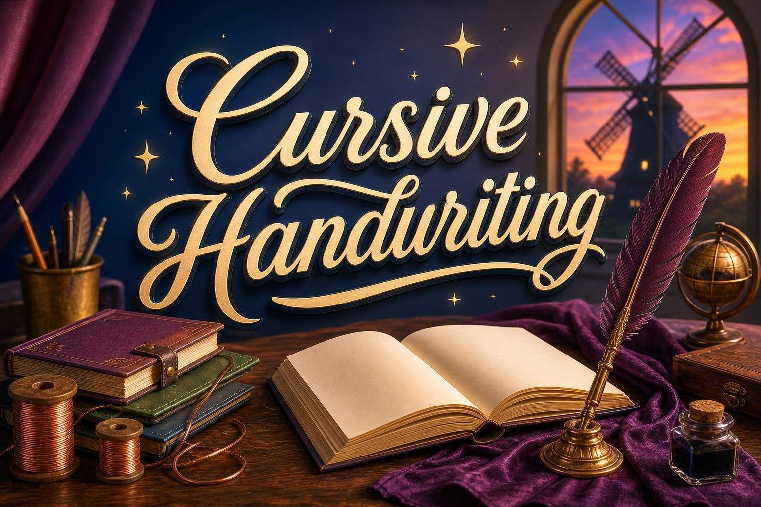 Cursive Handwriting Fundamentals and Projects