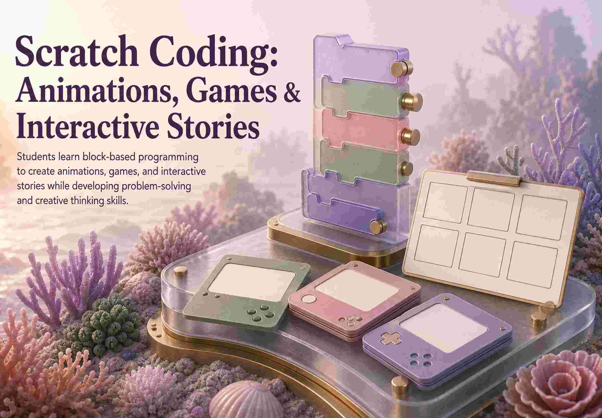 Scratch Coding: Animations, Games & Interactive Stories