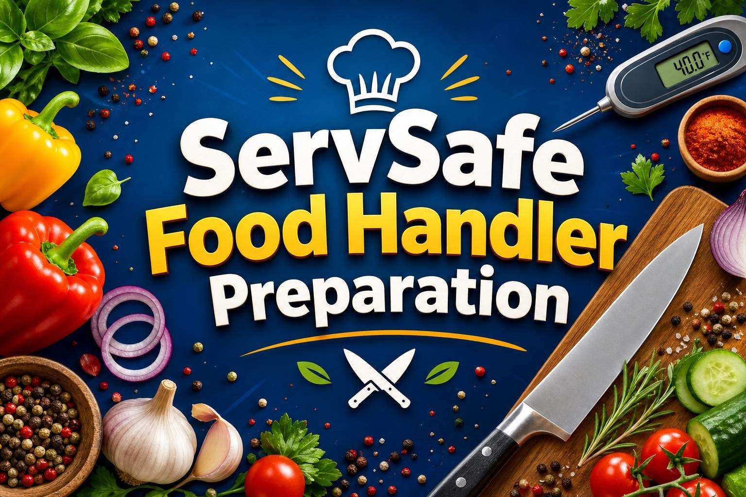 ServSafe Food Handler Preparation with Weekly Cooking Labs