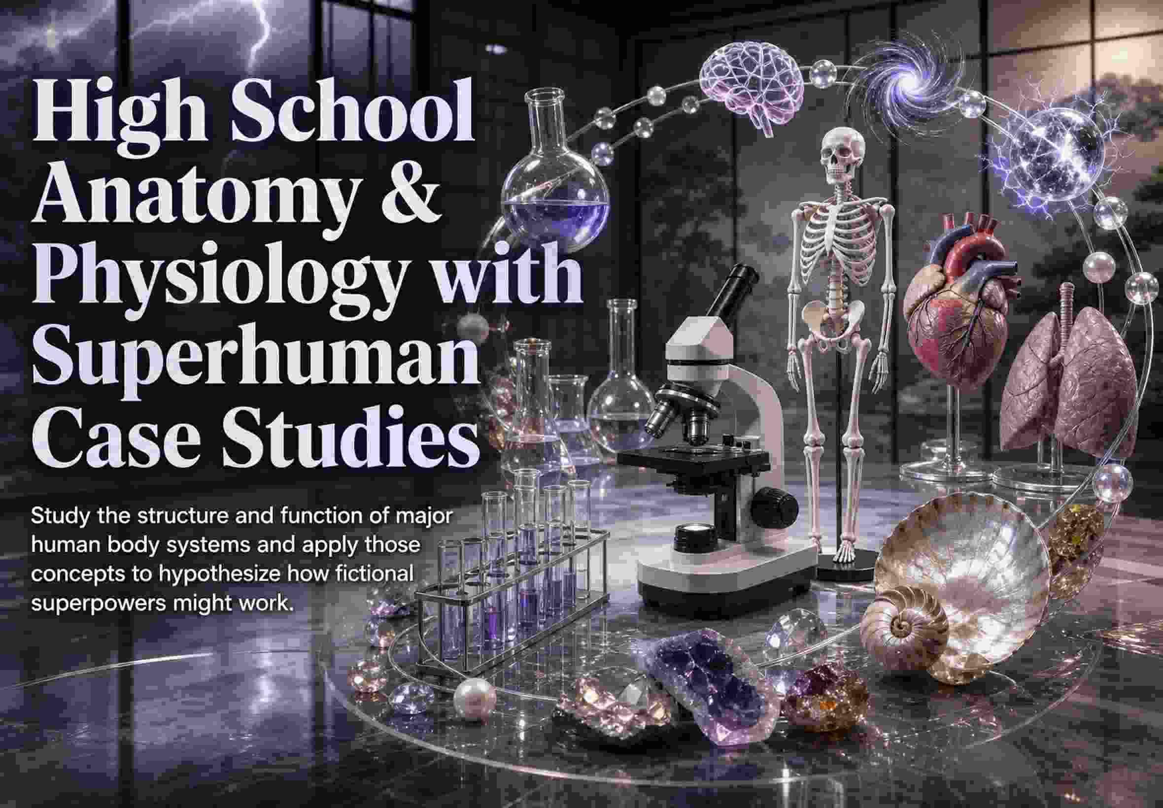 High School Anatomy & Physiology with Superhuman Case Studies