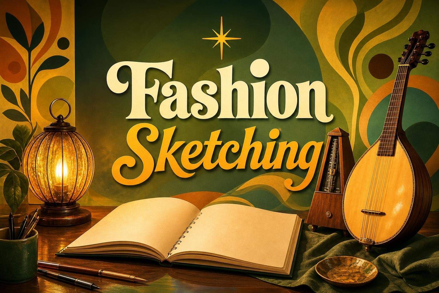 Fashion Sketching: 1960s Mod Movement