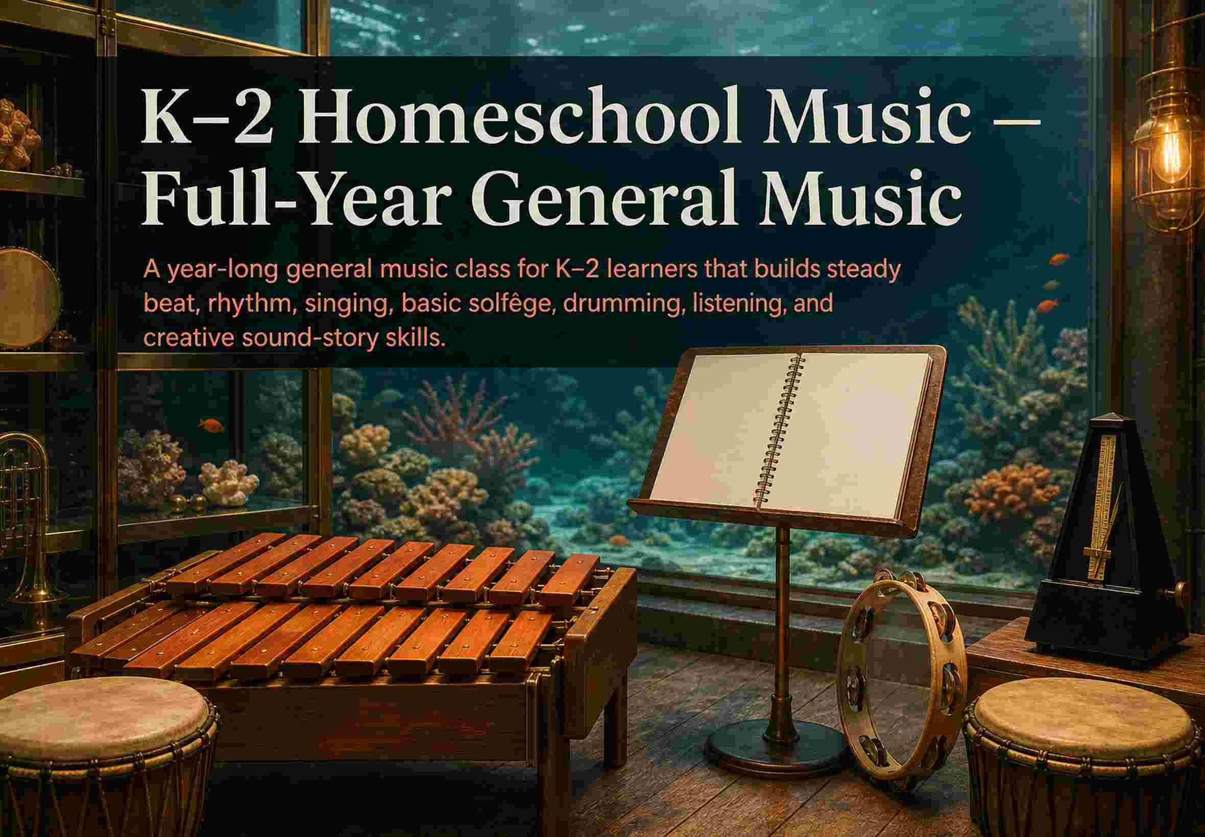 K–2 Homeschool Music — Full-Year General Music