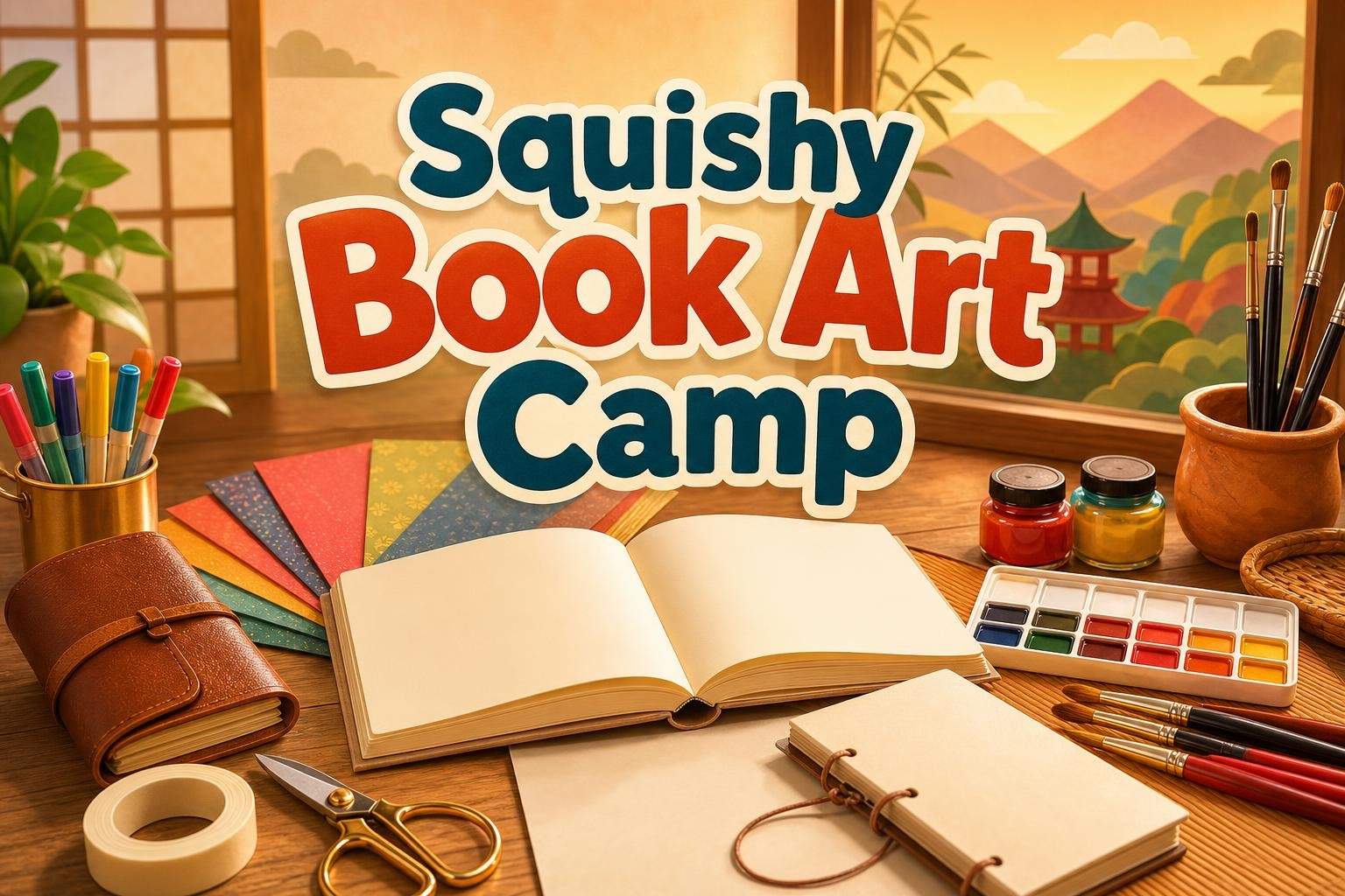 Hello Kitty Squishy Book Art Camp: Draw, Waterproof & Assemble