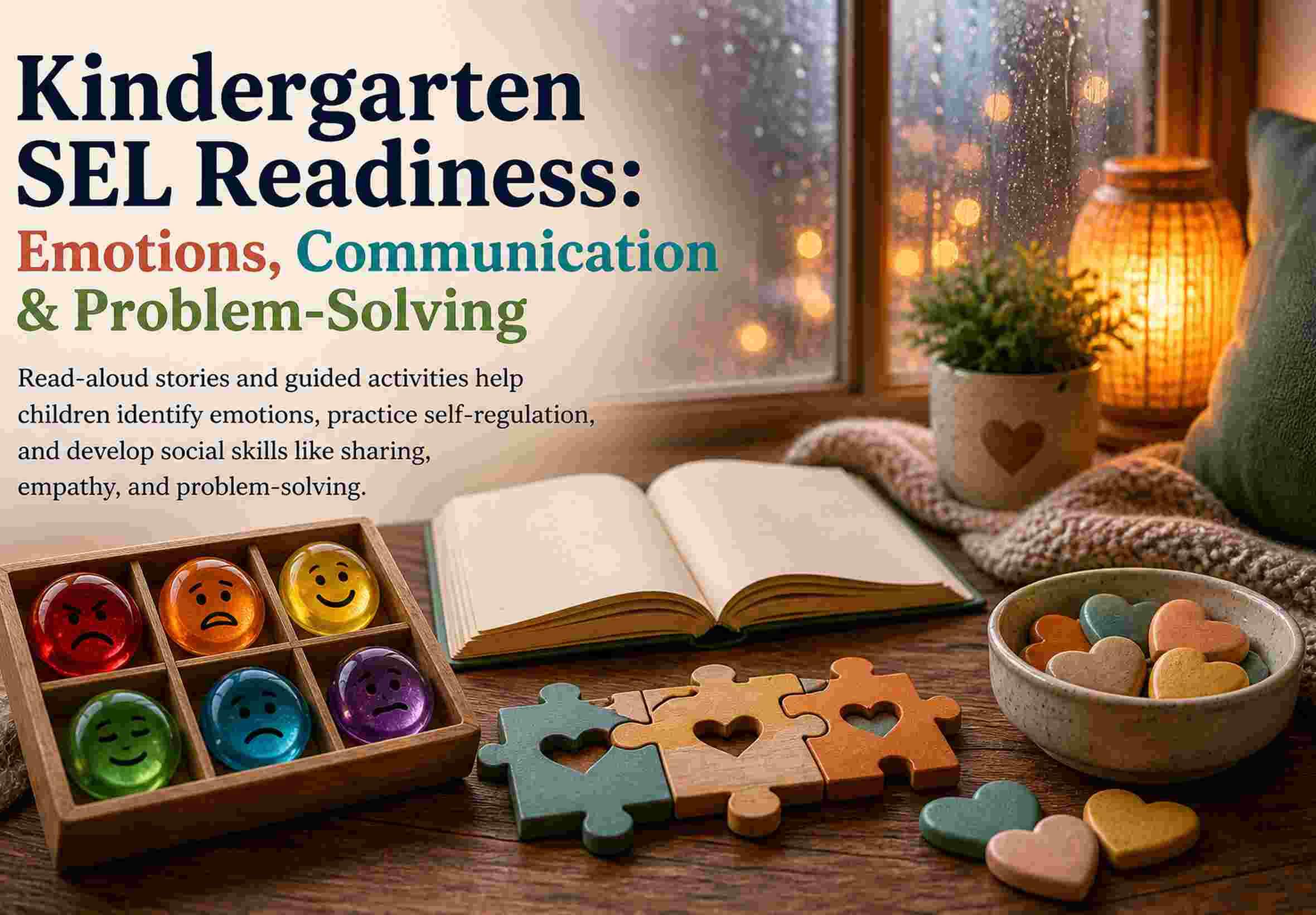 Kindergarten SEL Readiness: Emotions, Communication & Problem-Solving