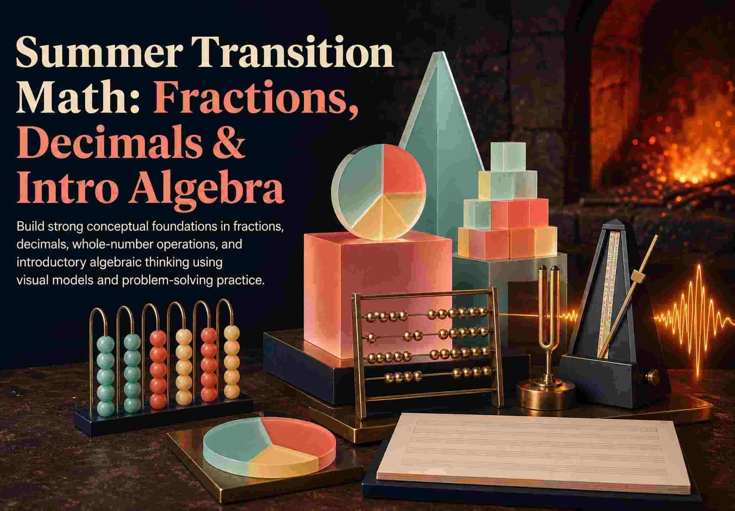 Summer Transition Math: Fractions, Decimals & Intro Algebra