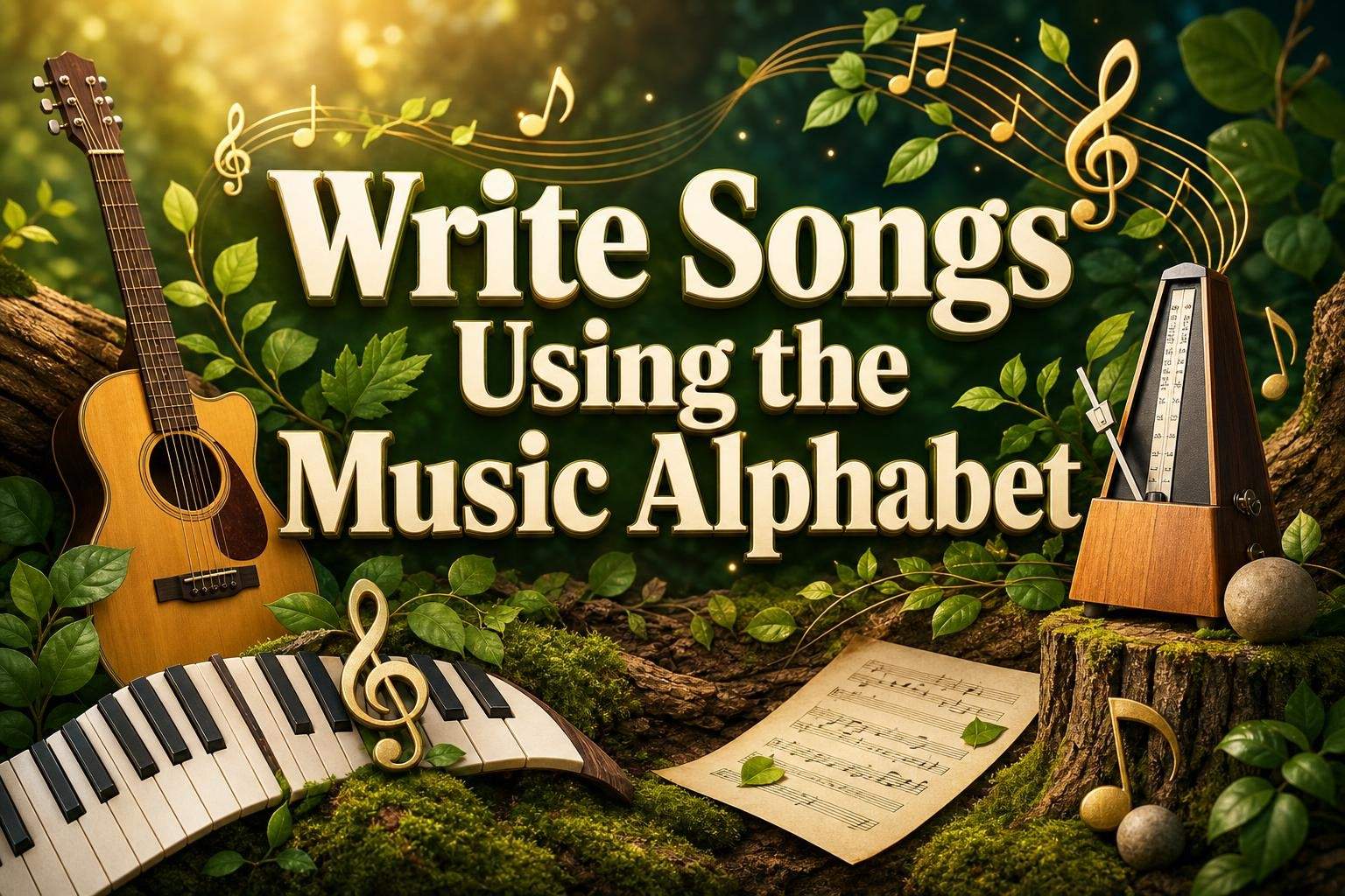 Write Songs Using the Music Alphabet