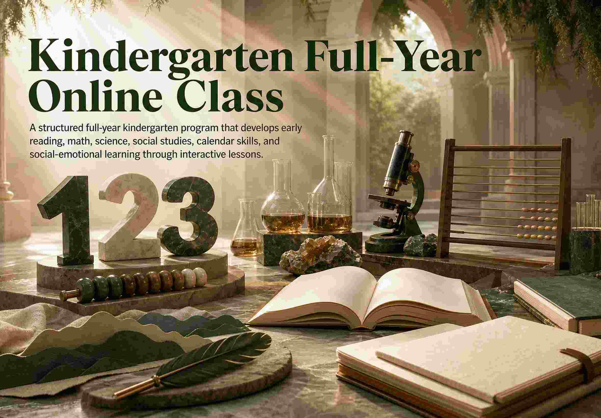 Kindergarten Full-Year Online Class