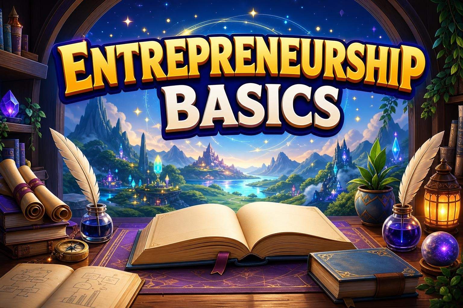 Entrepreneurship Basics: Reading, Research & Business Plan
