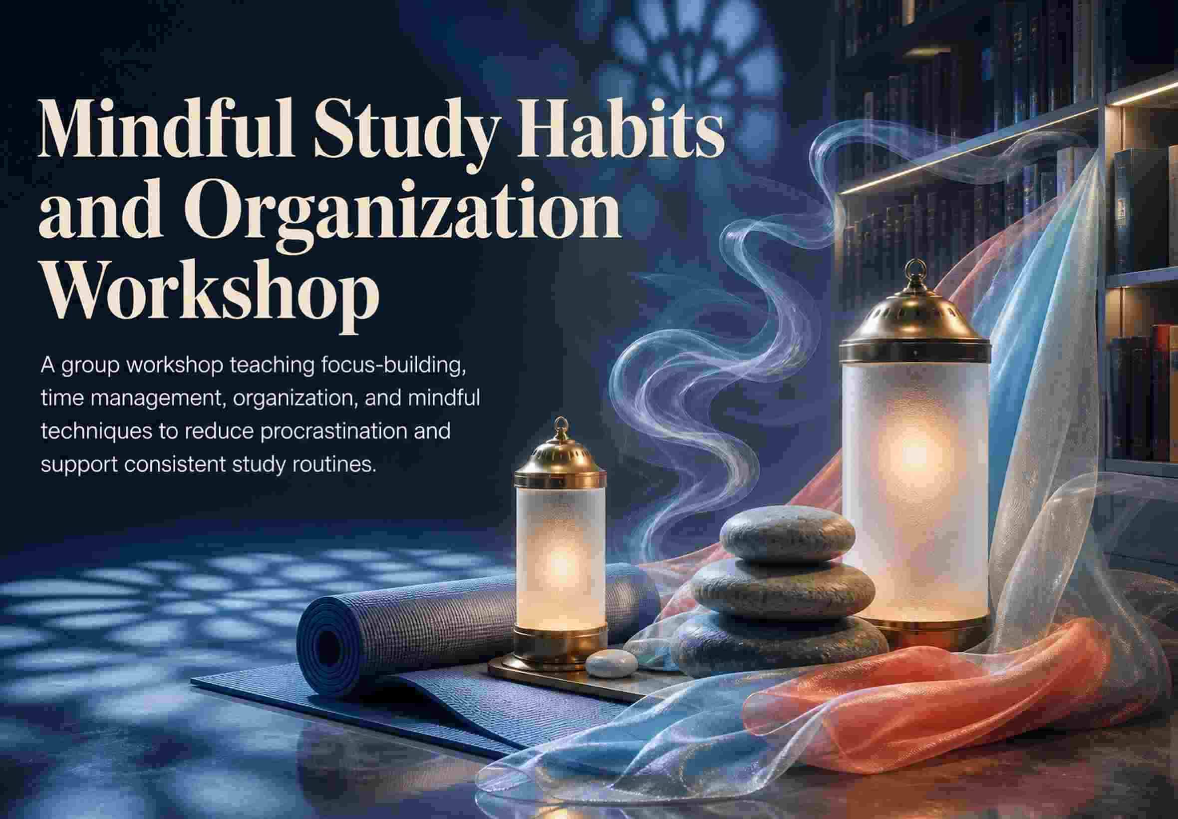 Mindful Study Habits and Organization Workshop