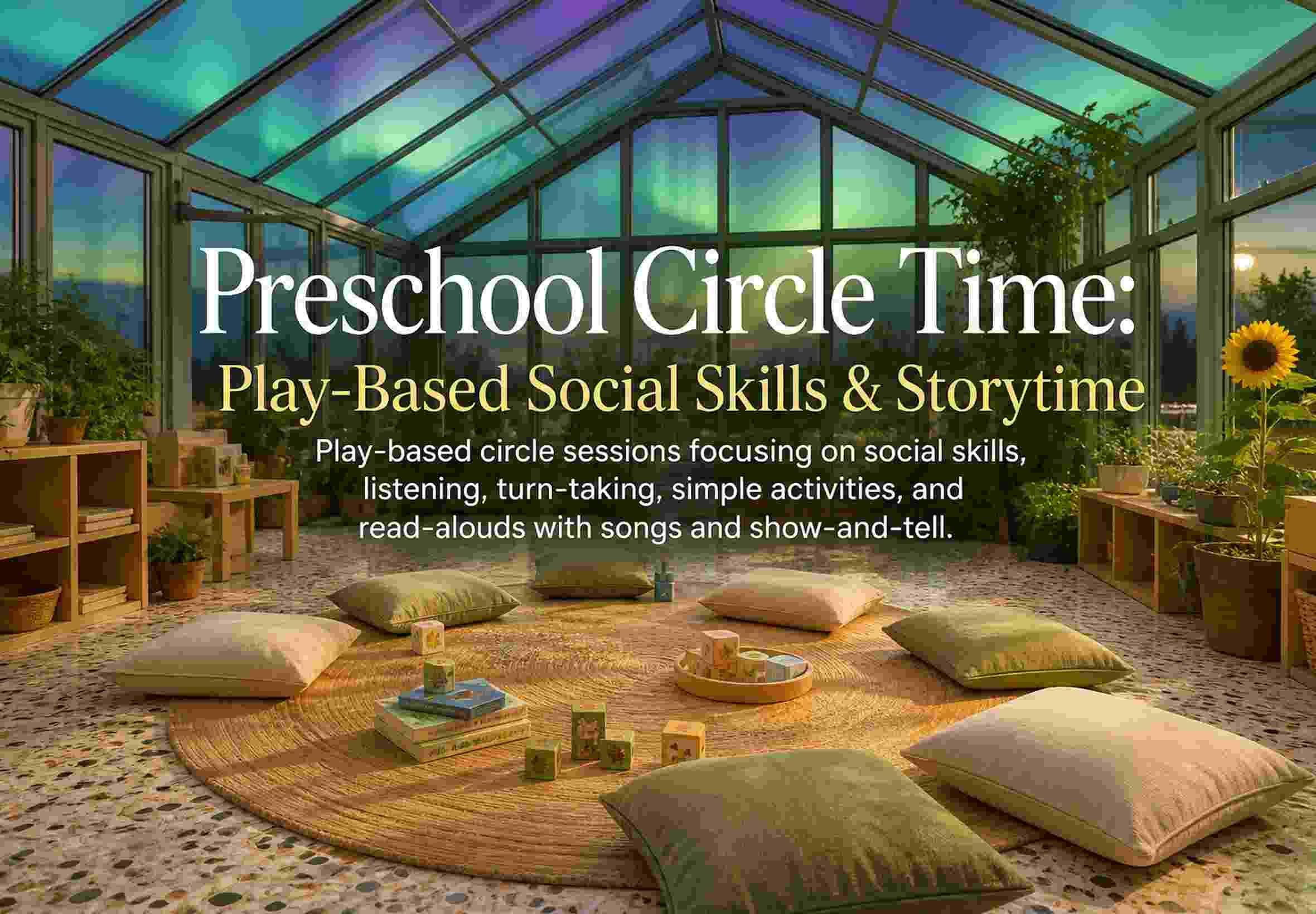 Preschool Circle Time: Play-Based Social Skills & Storytime