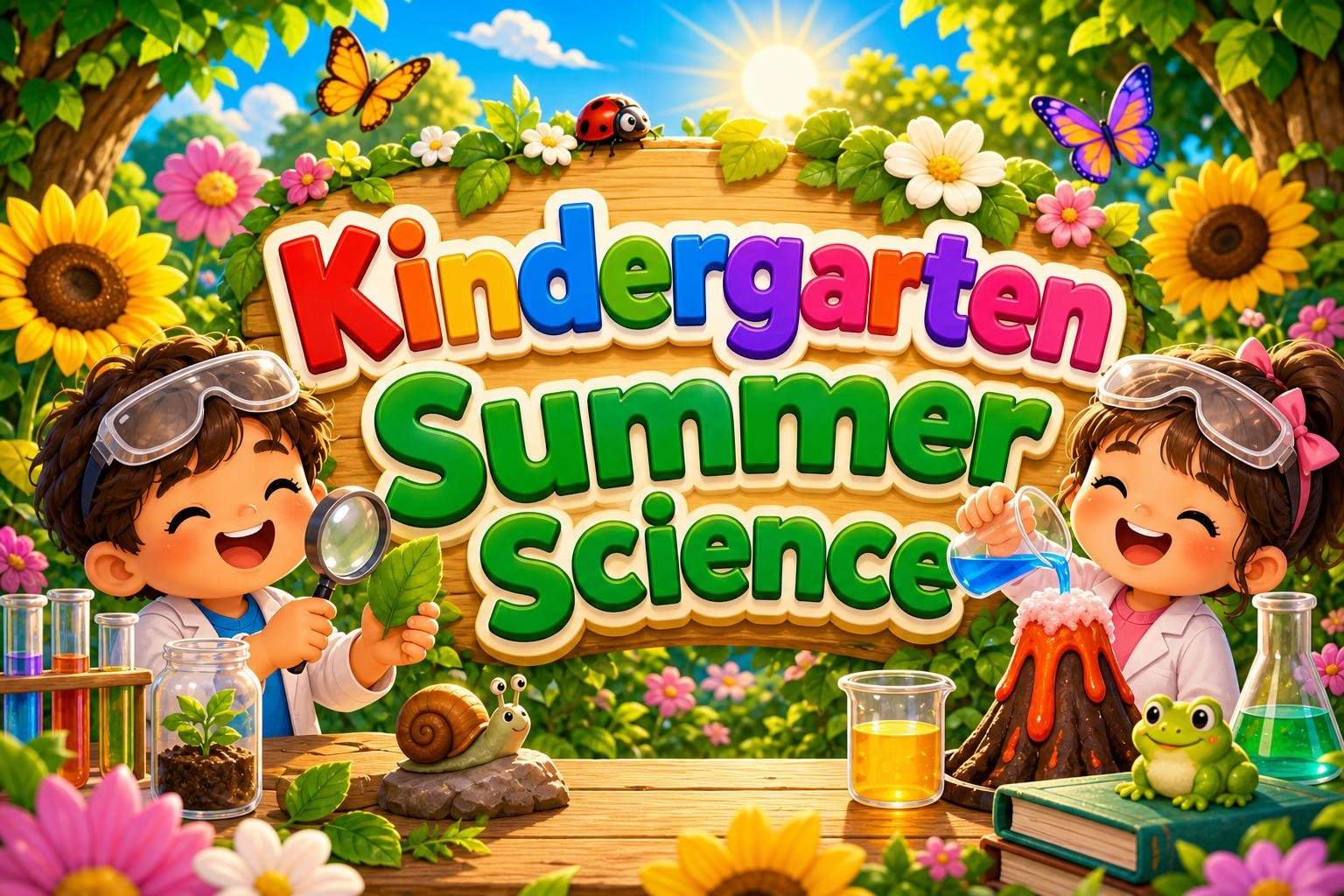 Kindergarten Summer Science: Hands-on STEM & Discovery