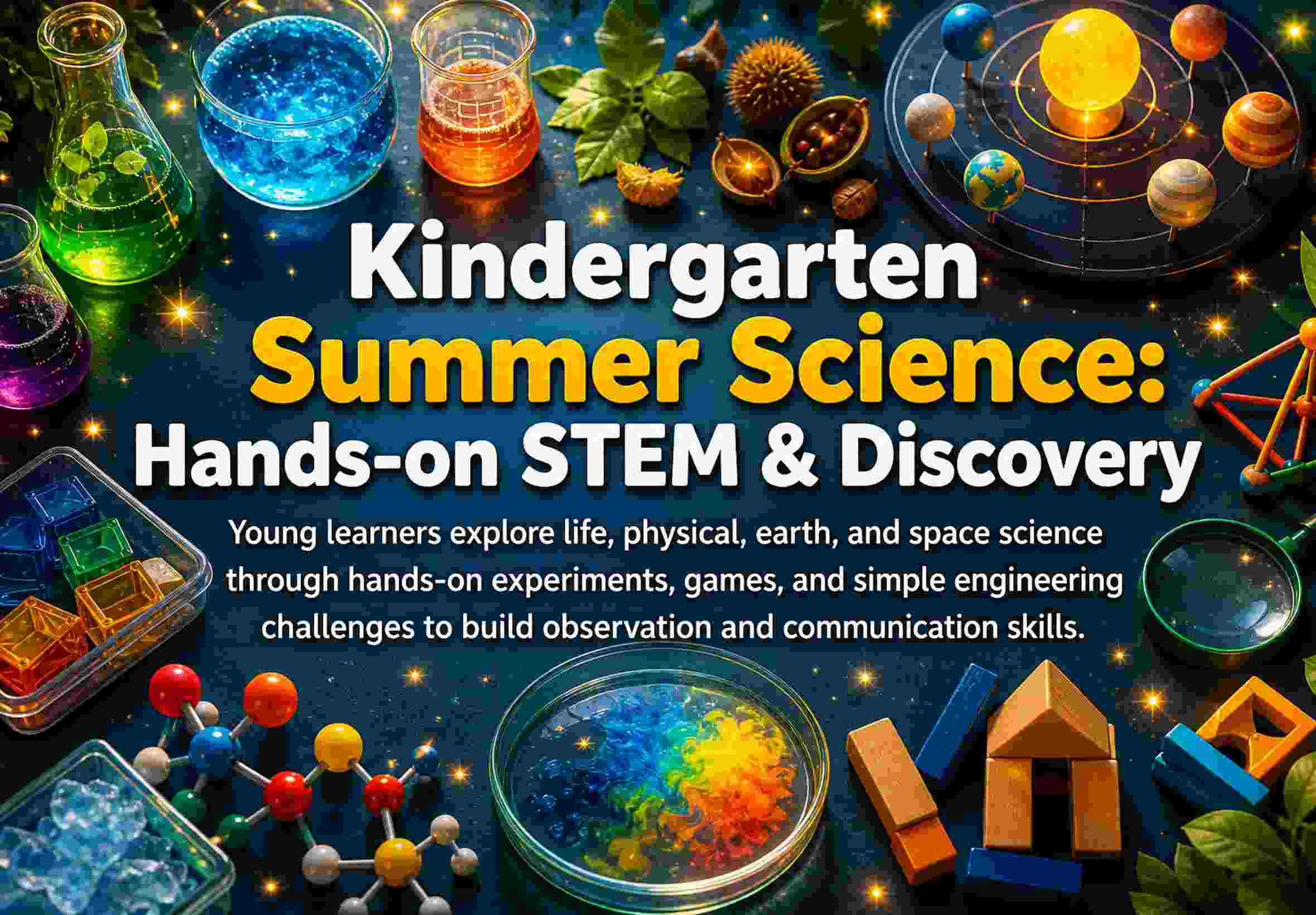 Kindergarten Summer Science: Hands-on STEM & Discovery