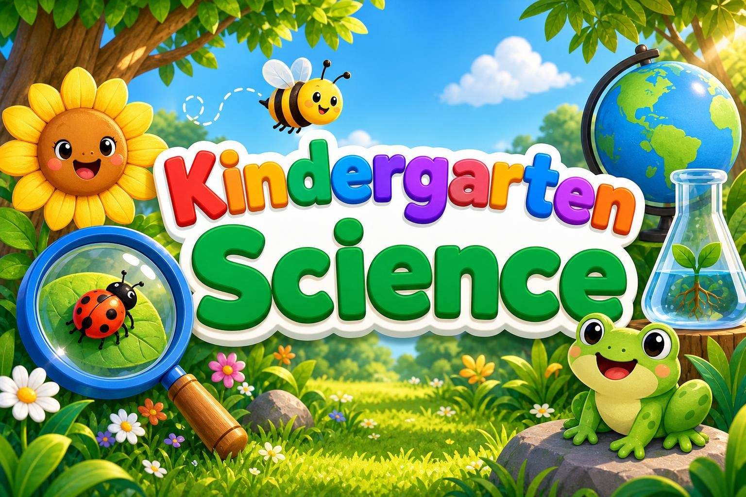Kindergarten Science (NGSS-Aligned Full Curriculum)