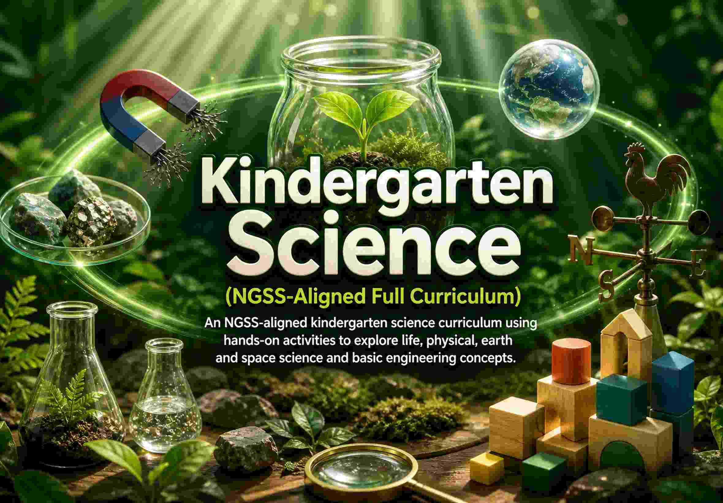 Kindergarten Science (NGSS-Aligned Full Curriculum)
