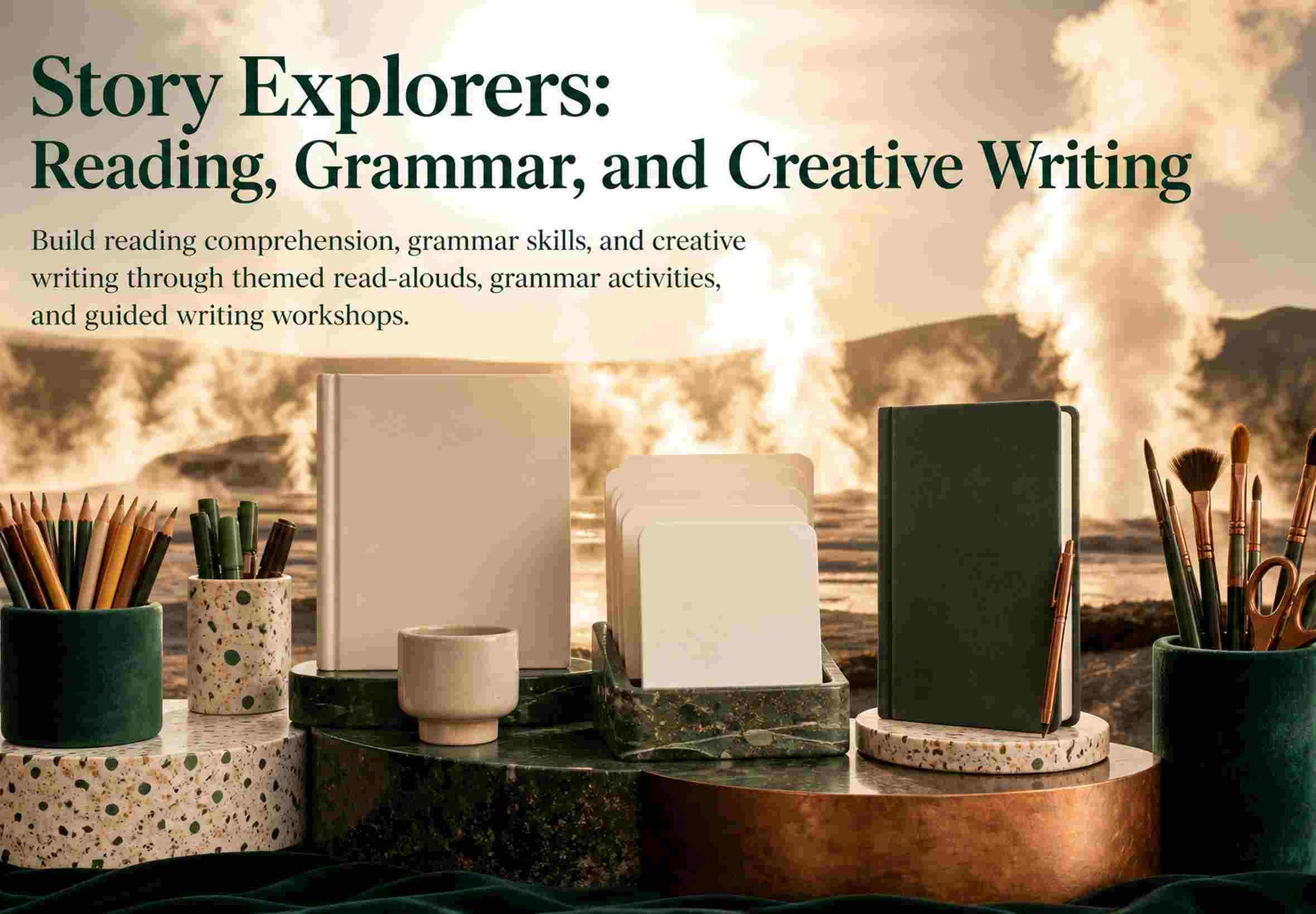 Story Explorers: Reading, Grammar, and Creative Writing