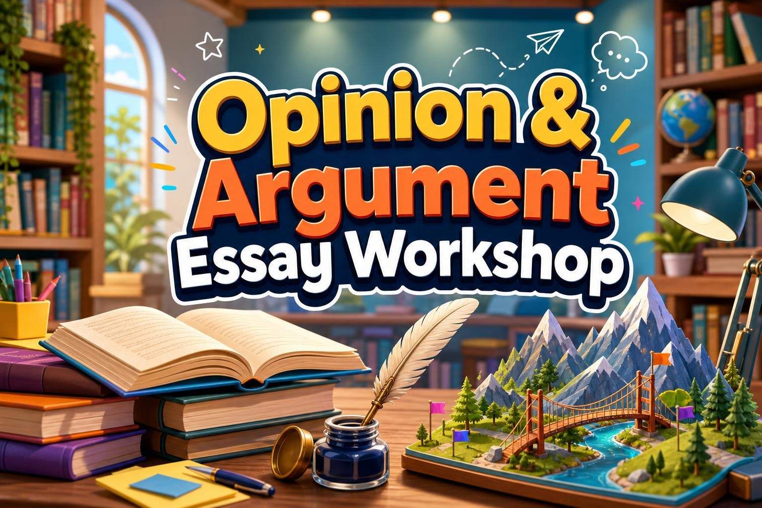 Opinion & Argument Essay Workshop: Evidence-Based Writing