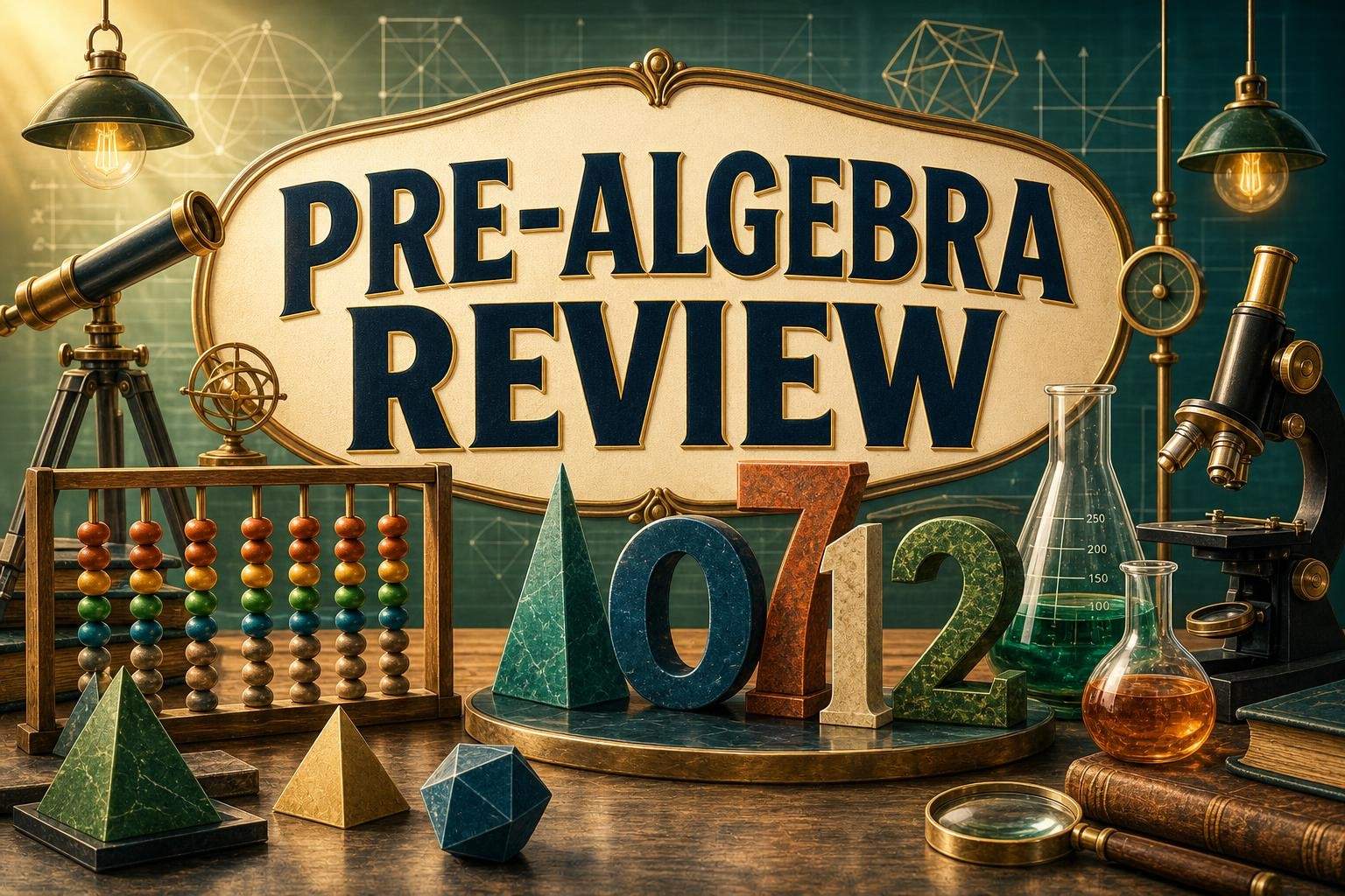 Pre-Algebra Review: Prep for Algebra I